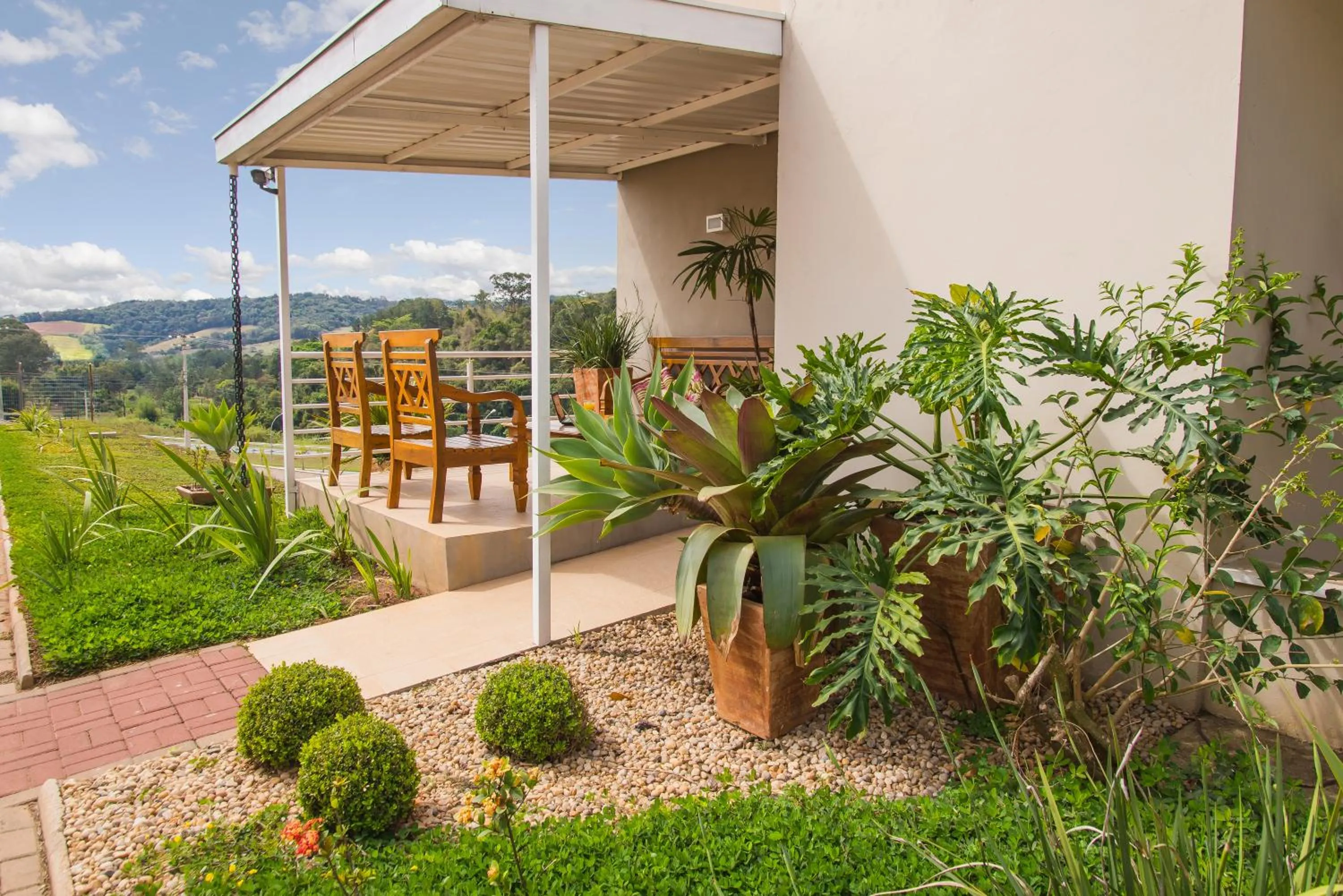 Patio in Lazuli Hotel
