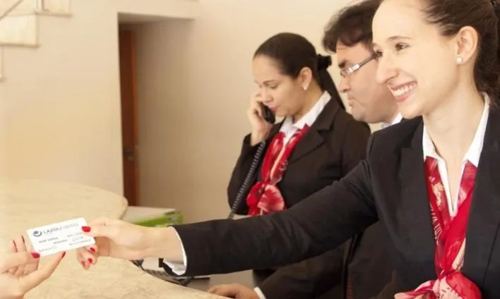 Lobby or reception in Lazuli Hotel