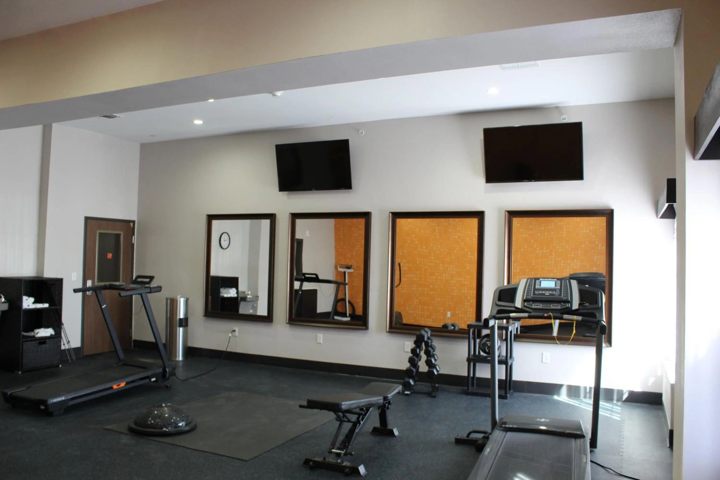 Fitness centre/facilities in La Quinta Inn and Suites by Wyndham - Schertz