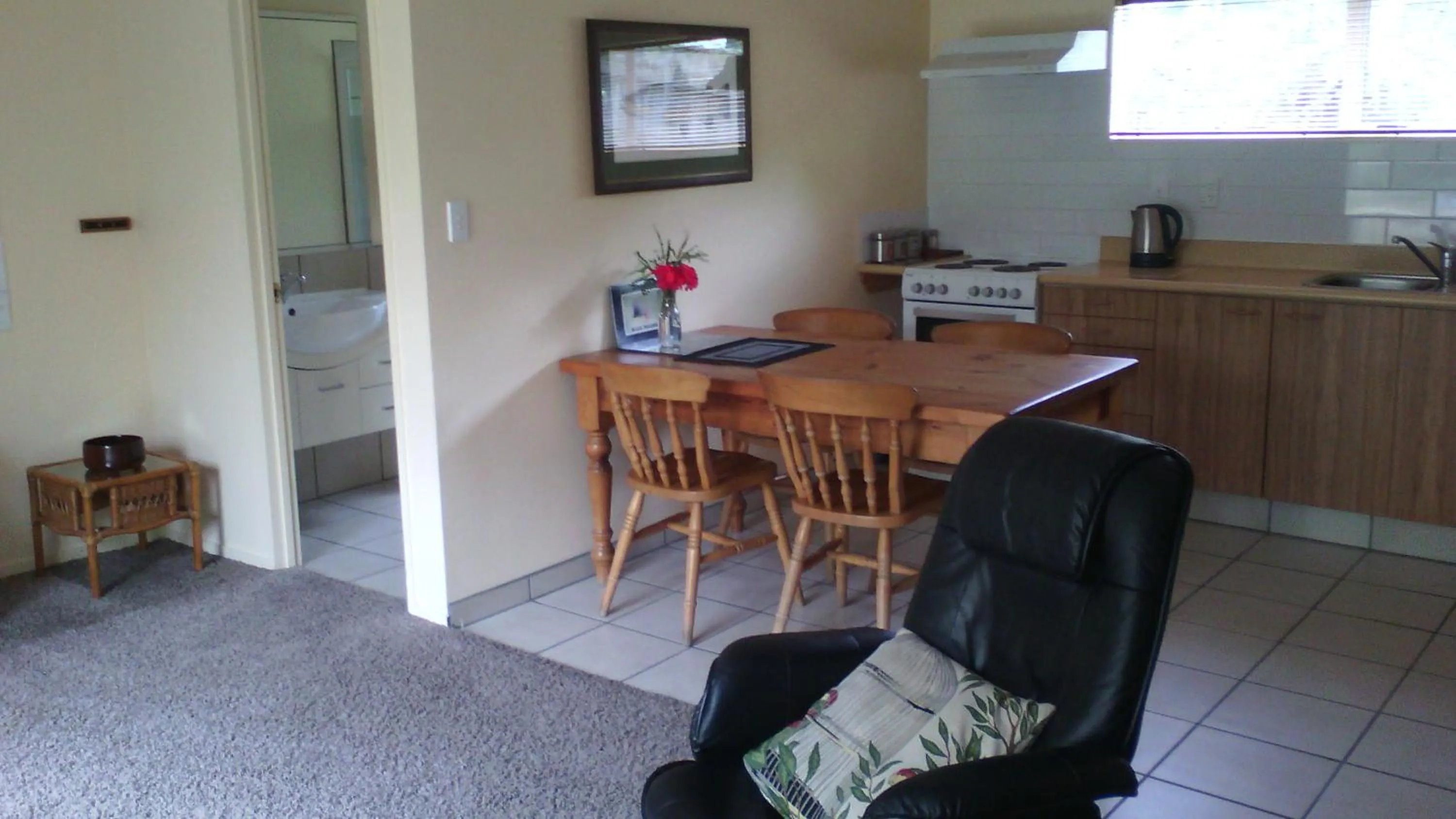 Dining area in Creel Lodge
