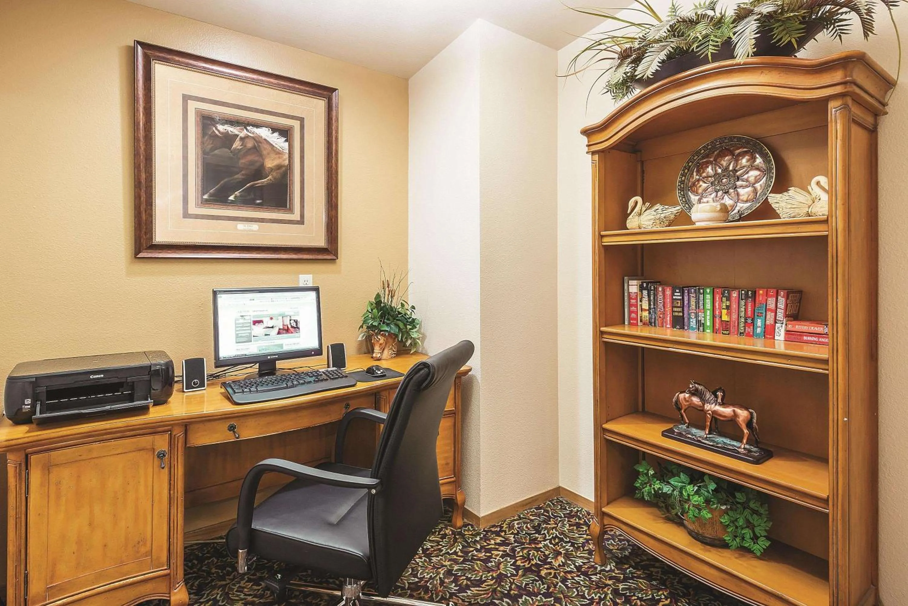 On site in La Quinta Inn by Wyndham Caldwell