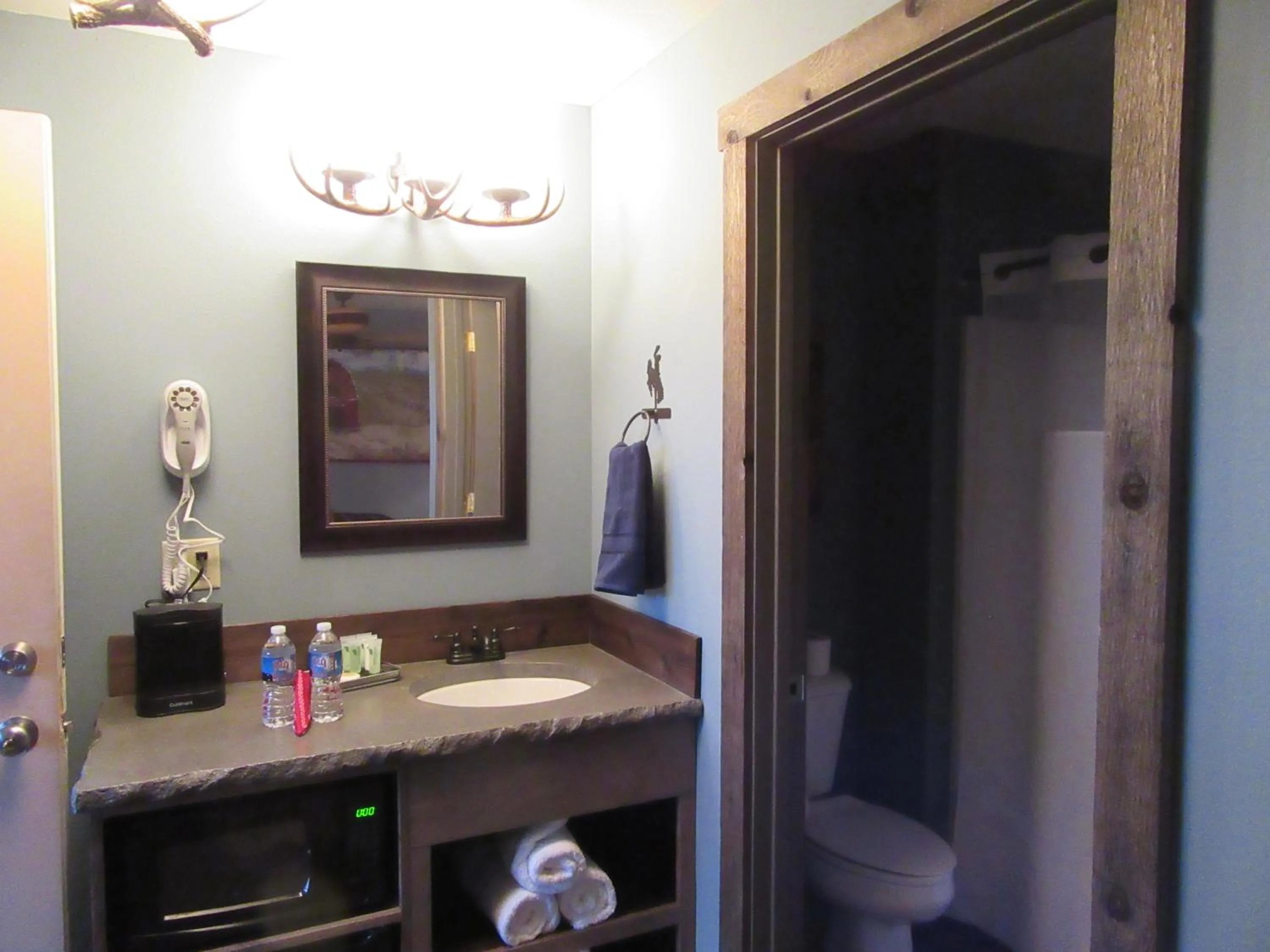 Shower in Big Bear Motel