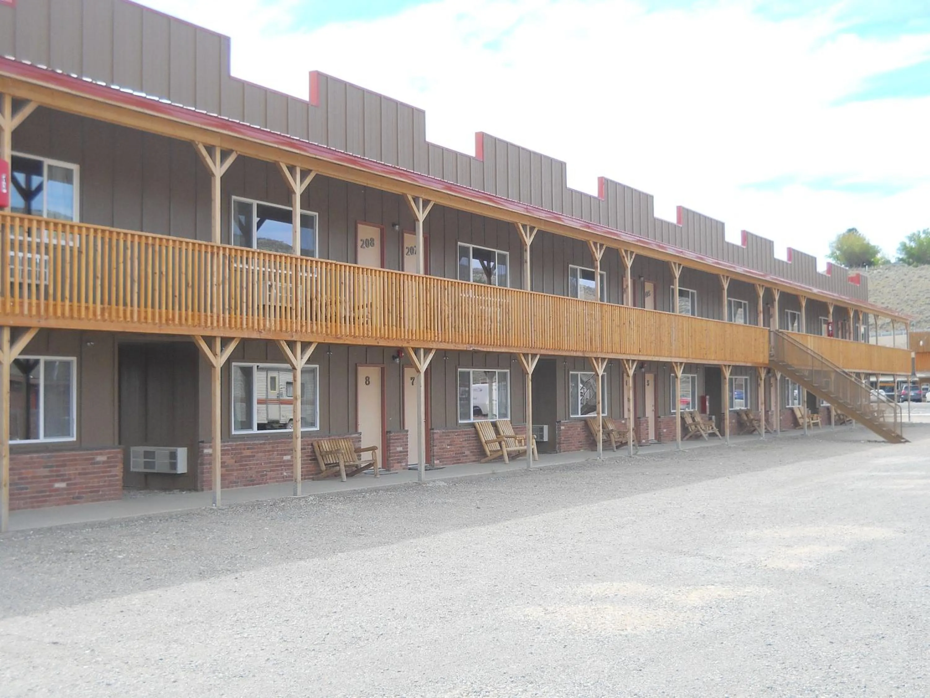 Property building in Big Bear Motel