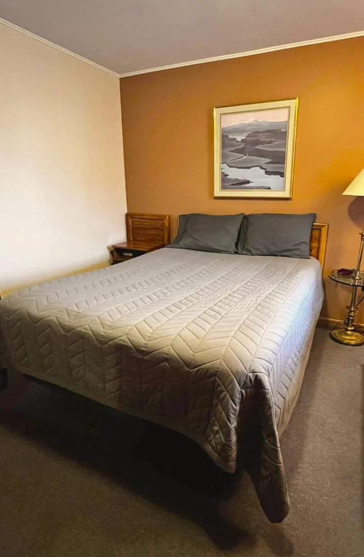 Bed in The Willows Motel