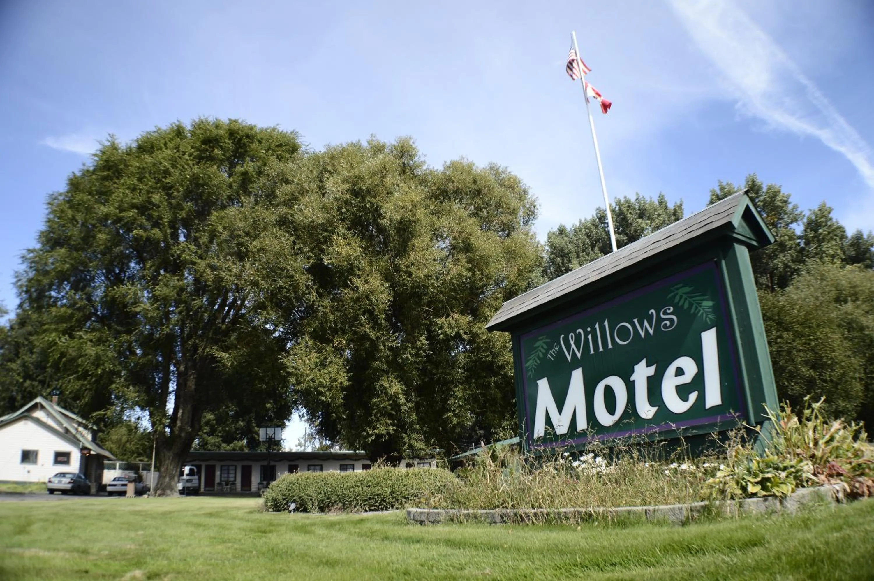 Property building in The Willows Motel