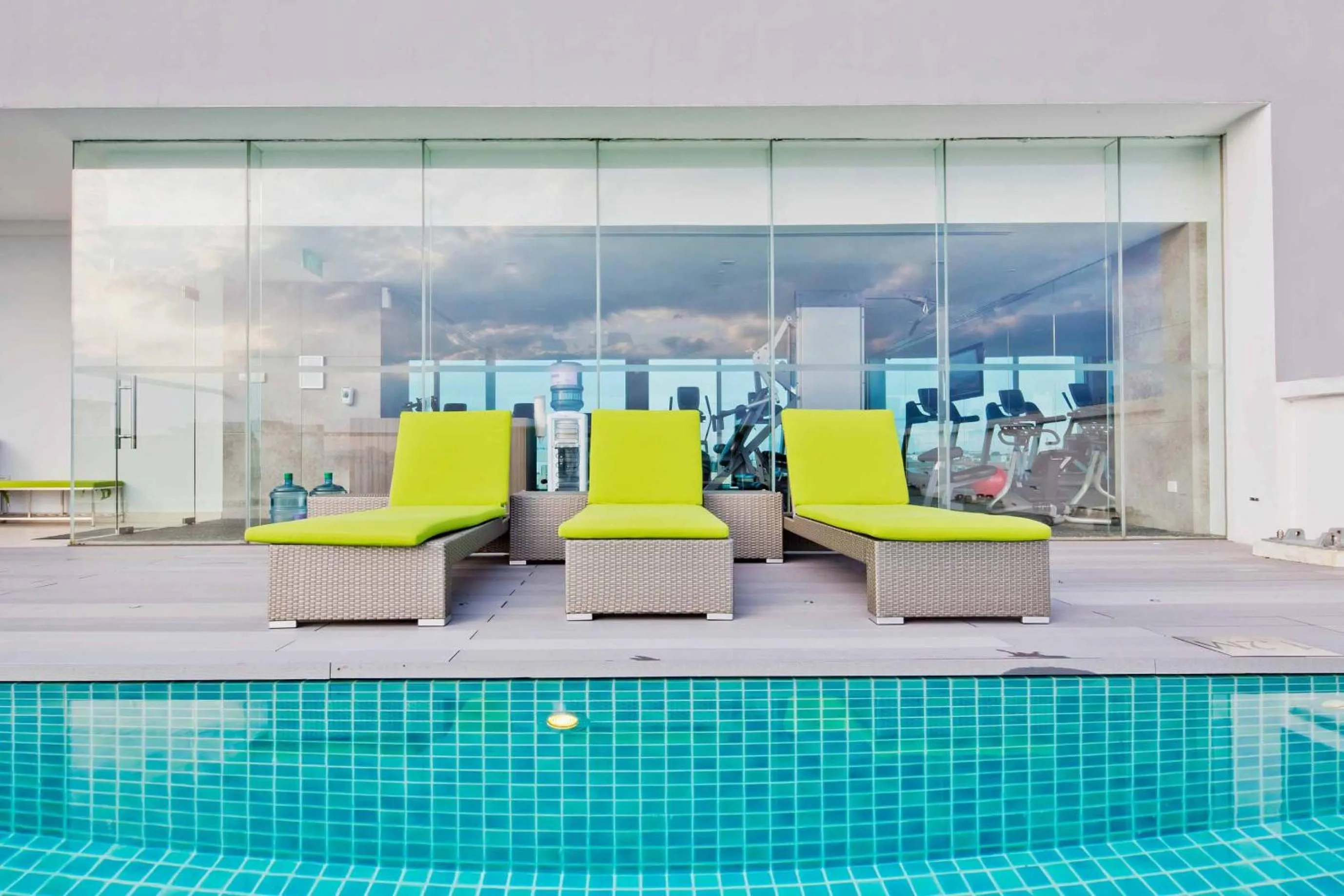 Swimming pool in Park Avenue Changi