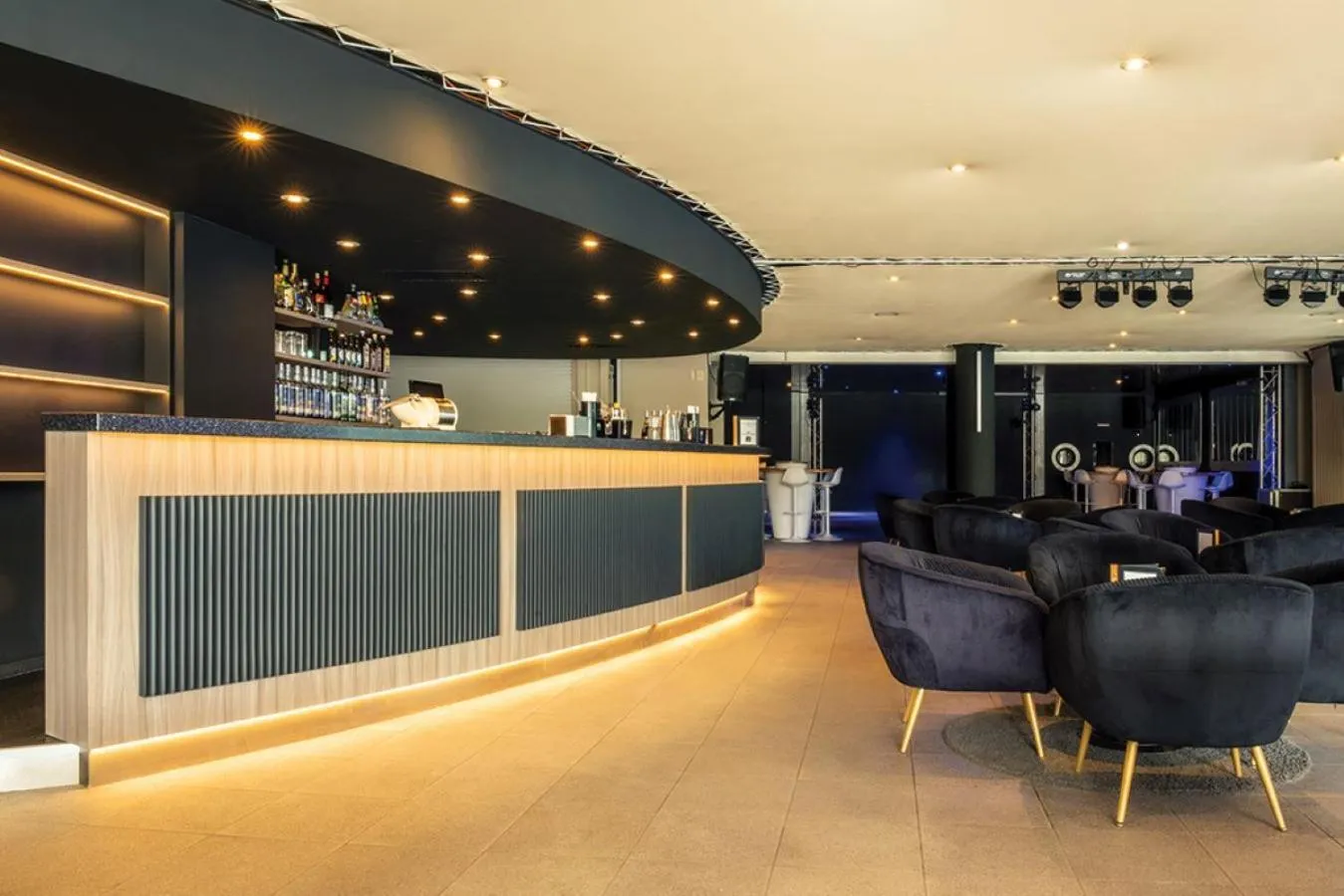 Lounge or bar in Club Vacances Bleues Les Jardins De l'Atlantique