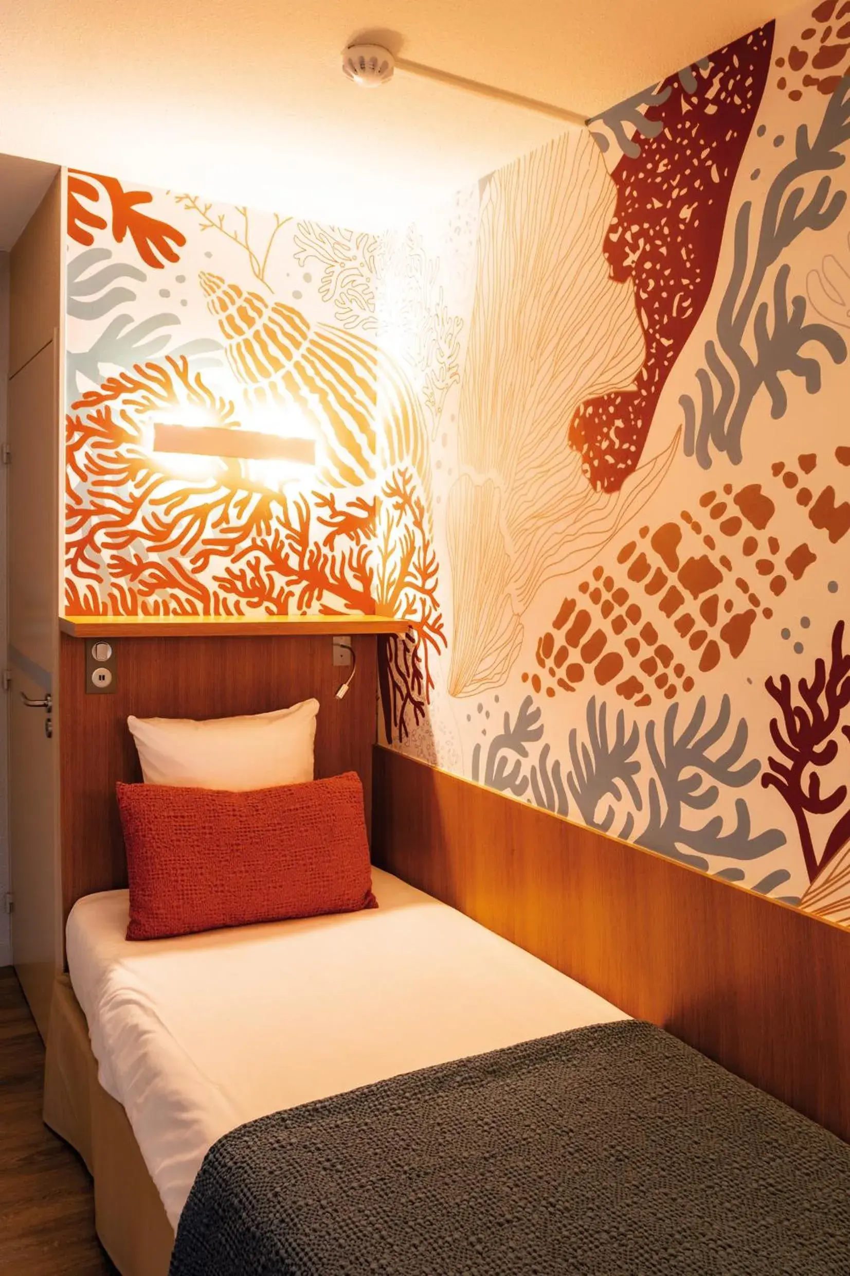 Bed in Club Vacances Bleues Les Jardins De l'Atlantique Bed in Club Vacances Bleues Les Jardins De l'Atlantique