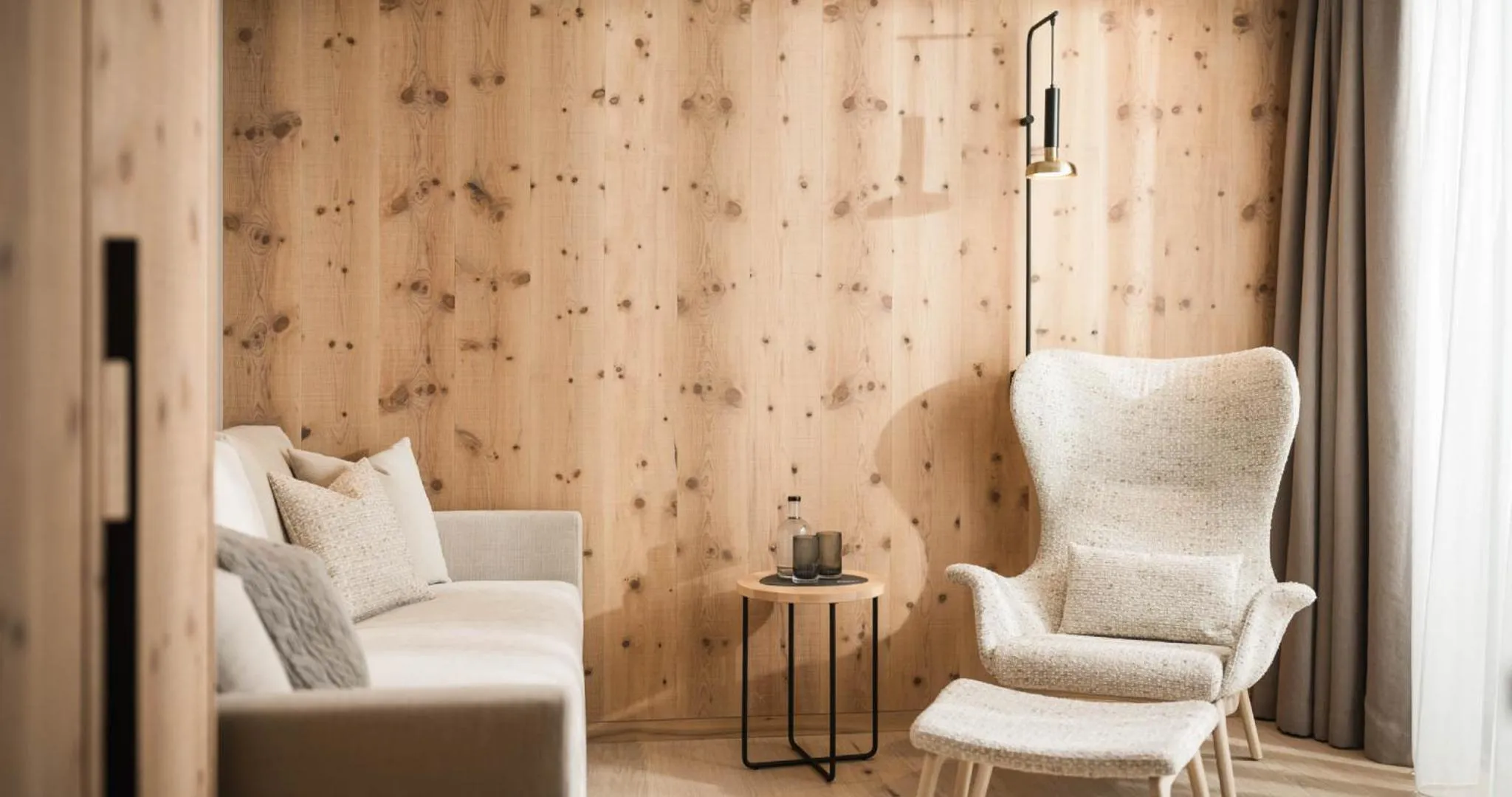 Living room in Forster's Naturresort