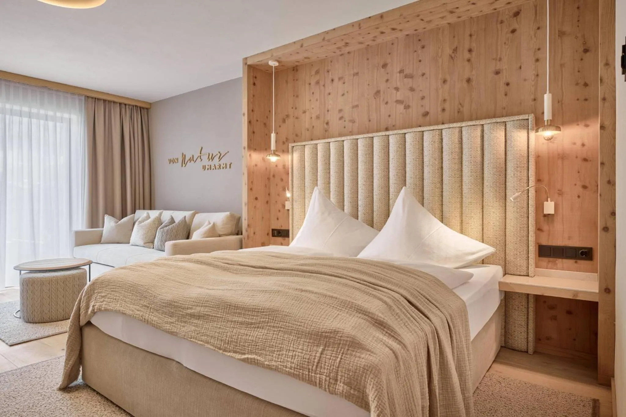 Bed in Forster's Naturresort