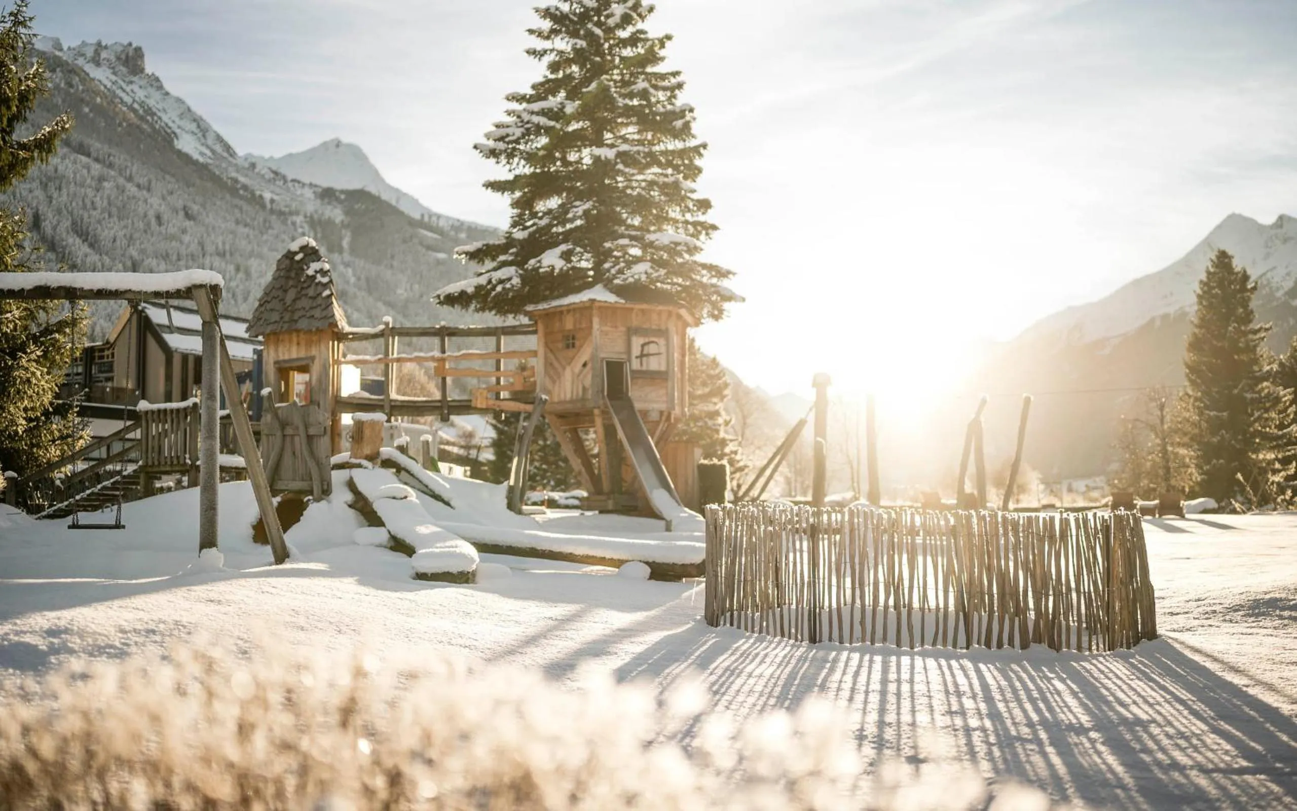 Winter in Forster's Naturresort