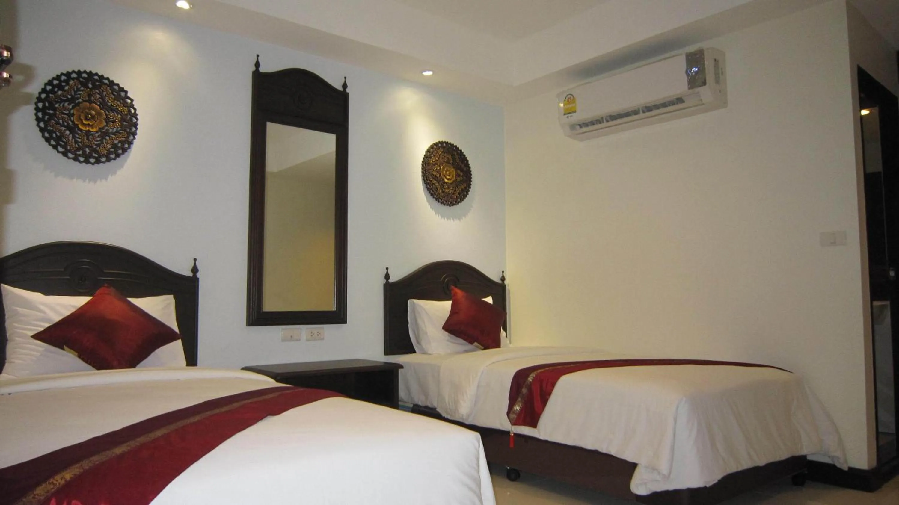 Bed in Chang Siam Inn