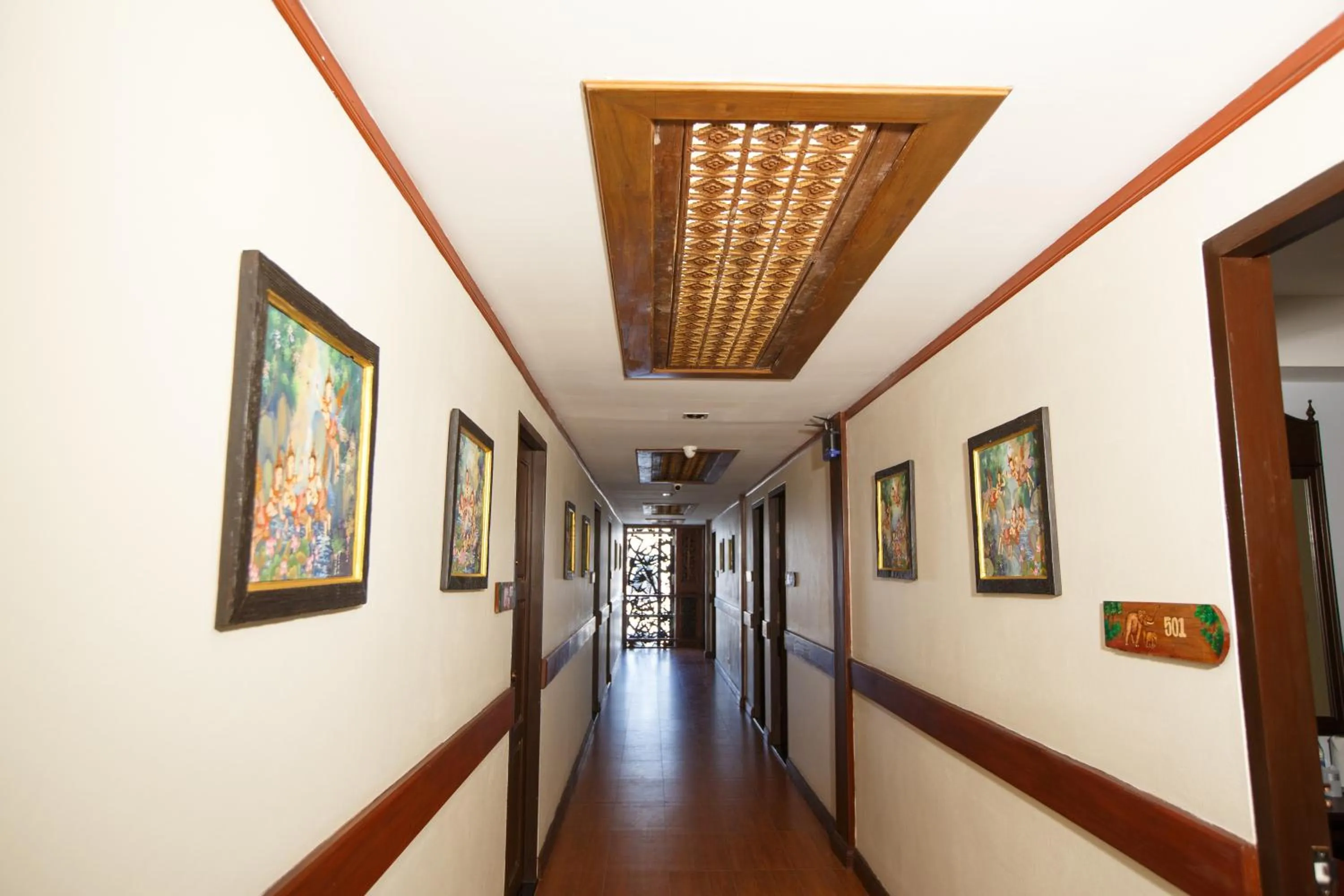 Decorative detail in Chang Siam Inn