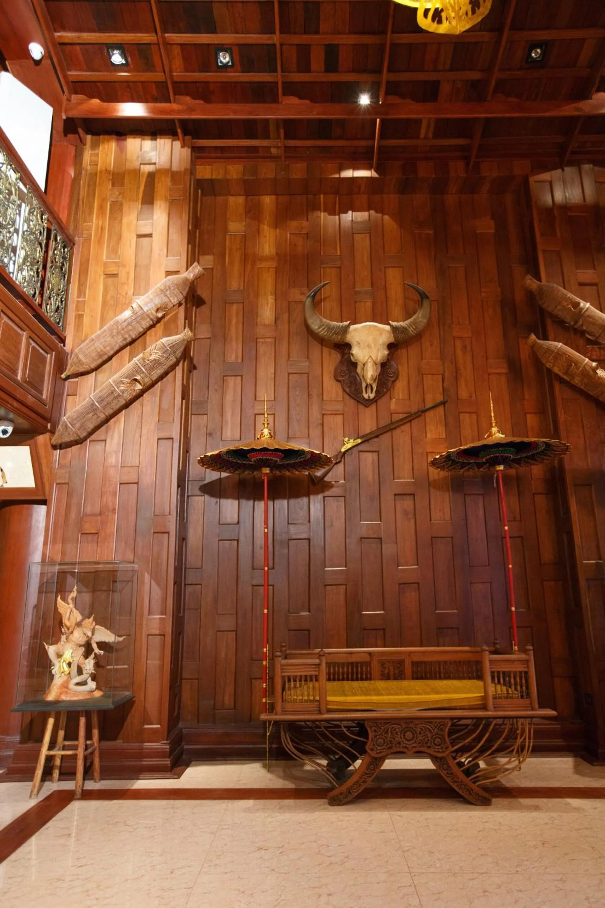 Lobby or reception in Chang Siam Inn