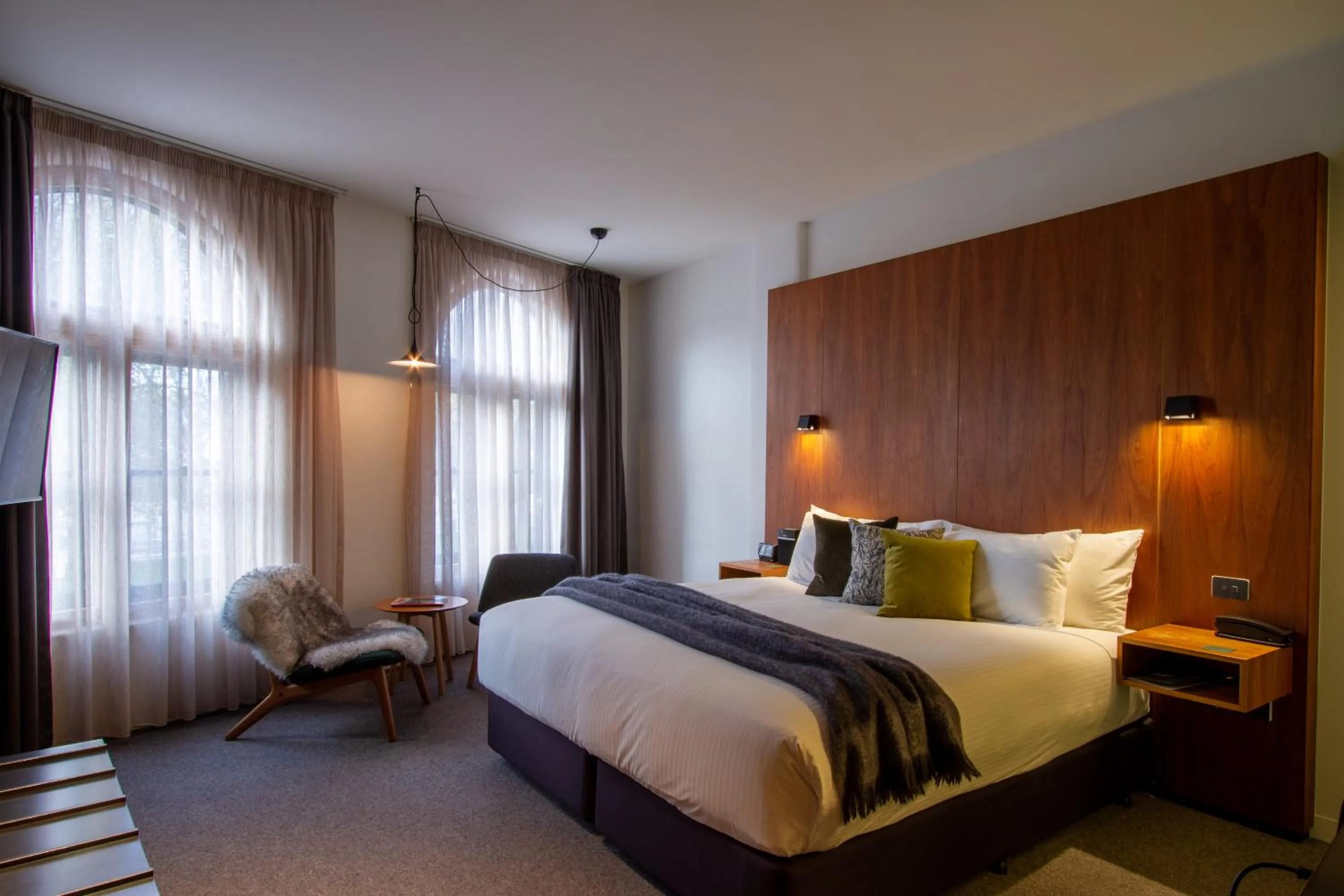 Photo of the whole room, Bed in Moss Hotel