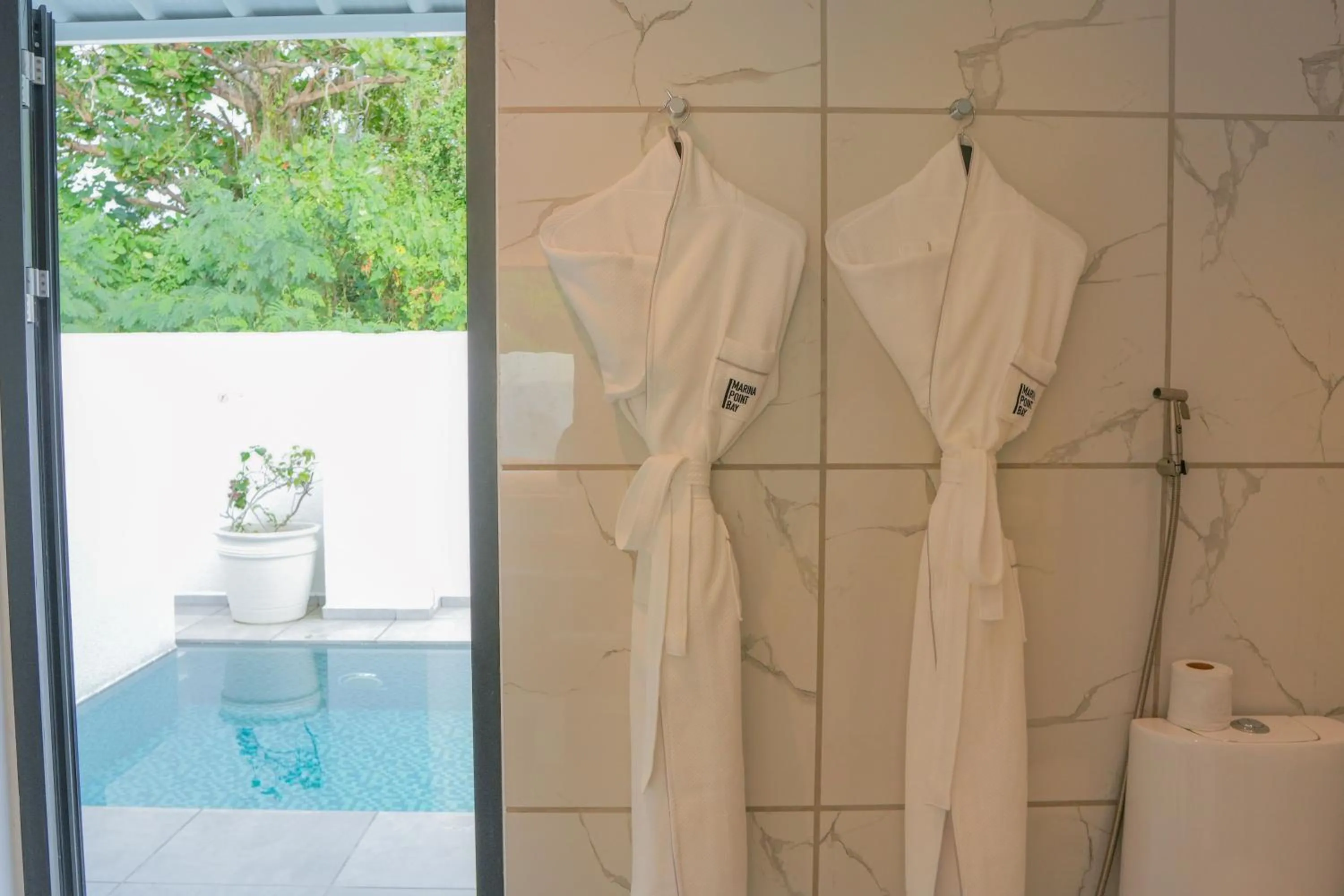 Bathroom in Marina Point Bay Resort