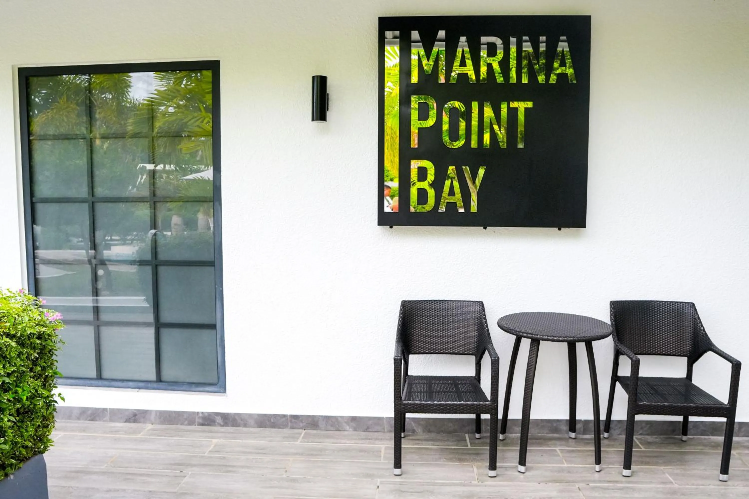 Garden in Marina Point Bay Resort