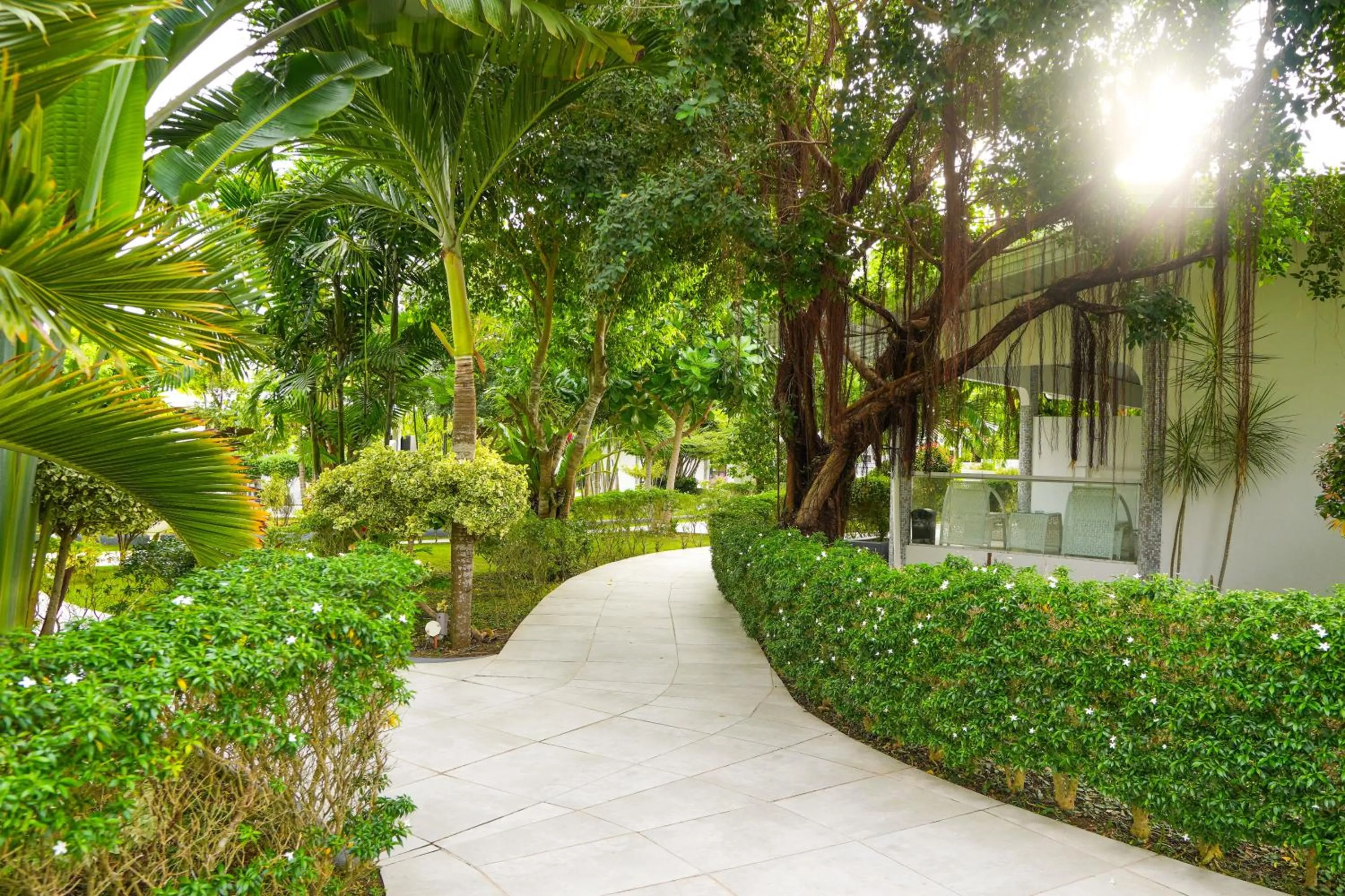 Garden in Marina Point Bay Resort