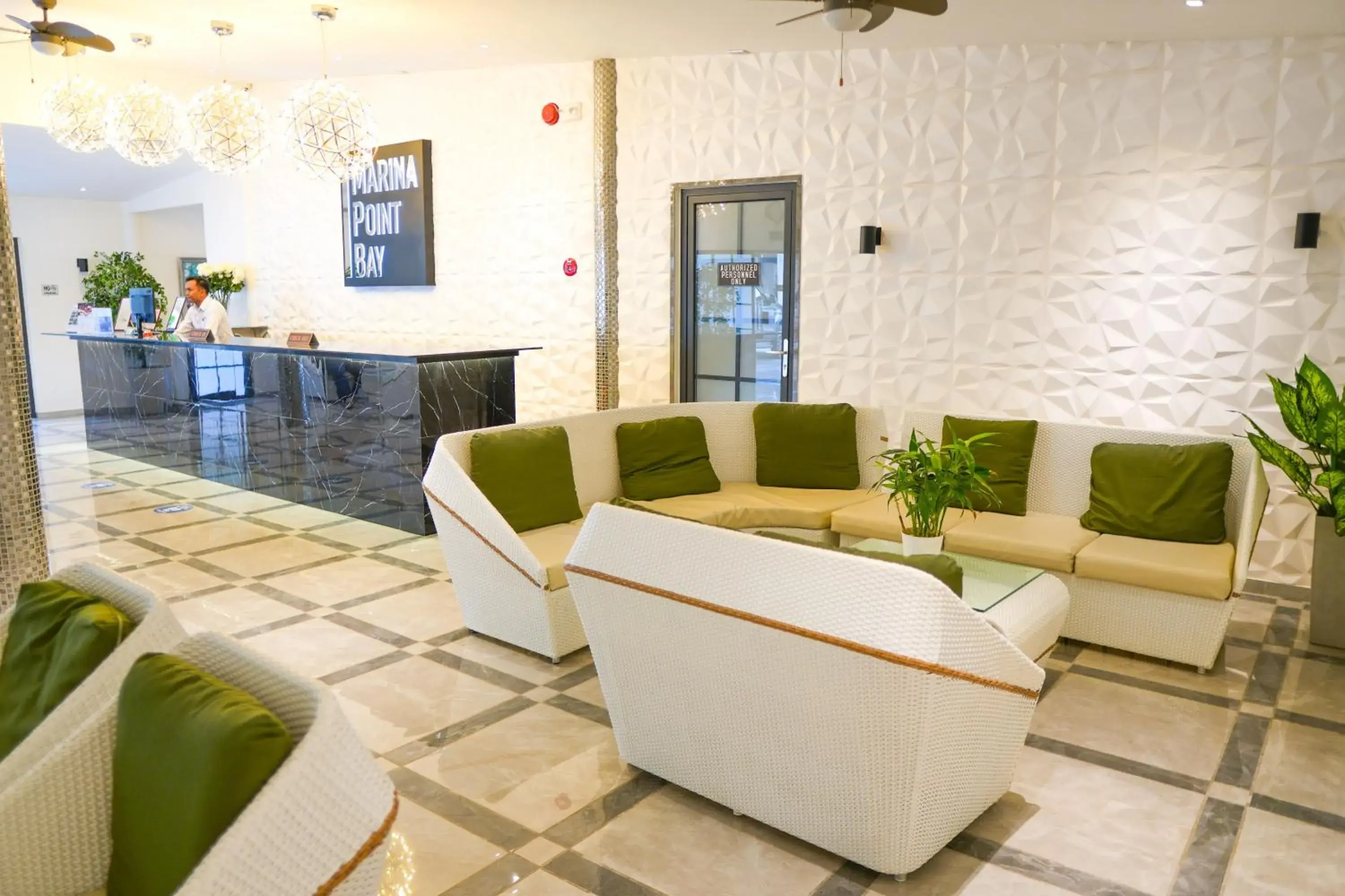 Lobby or reception in Marina Point Bay Resort Lobby or reception in Marina Point Bay Resort