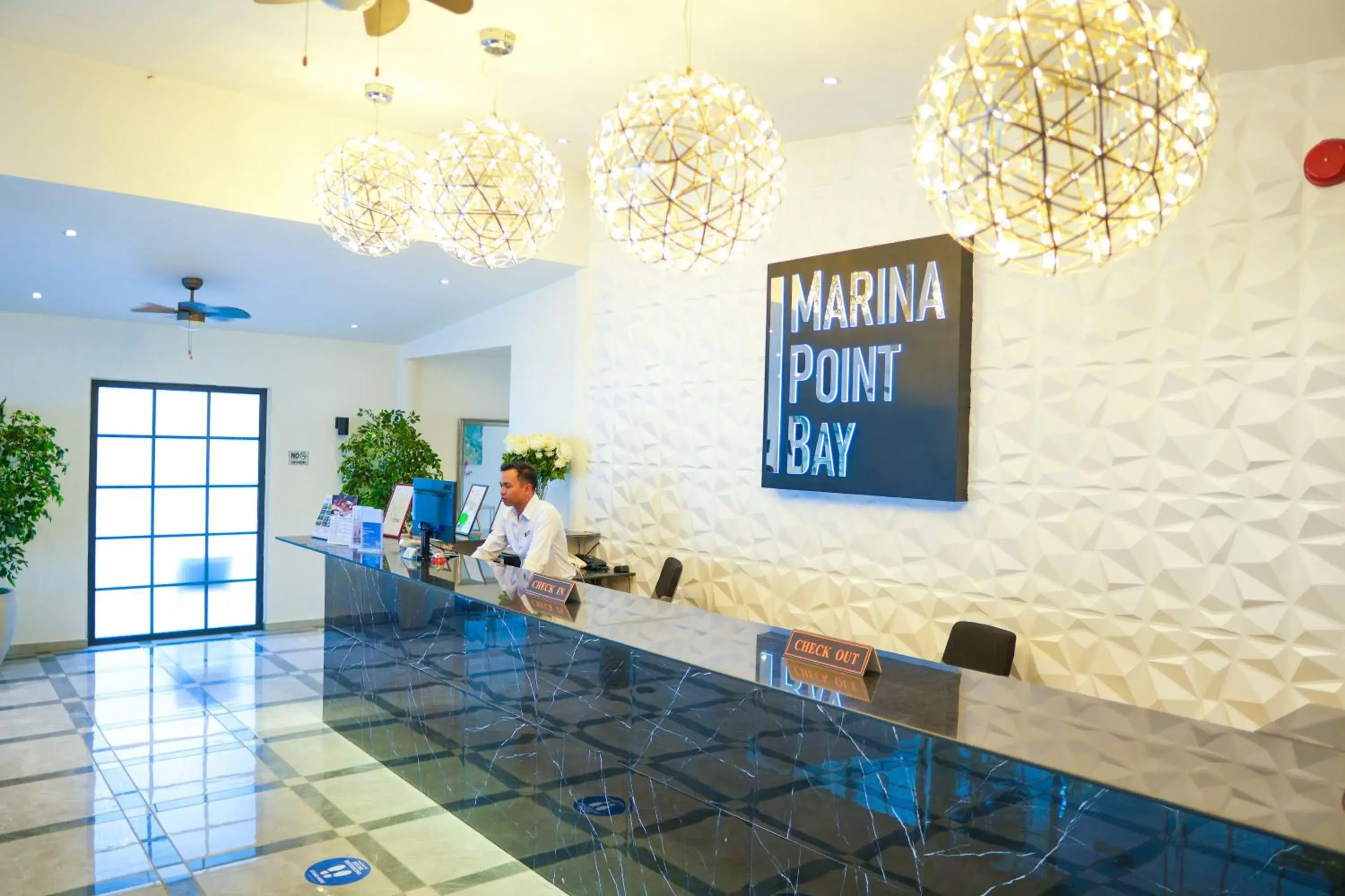 Lobby or reception in Marina Point Bay Resort Lobby or reception in Marina Point Bay Resort