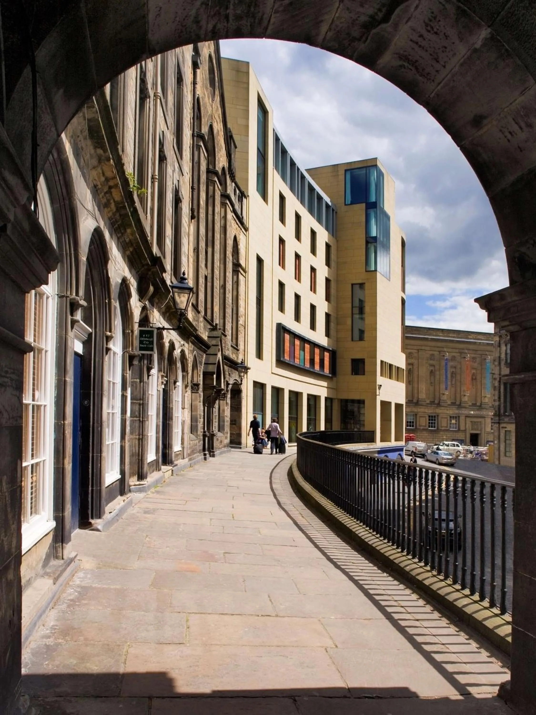 Property building in Radisson Collection Hotel, Royal Mile Edinburgh