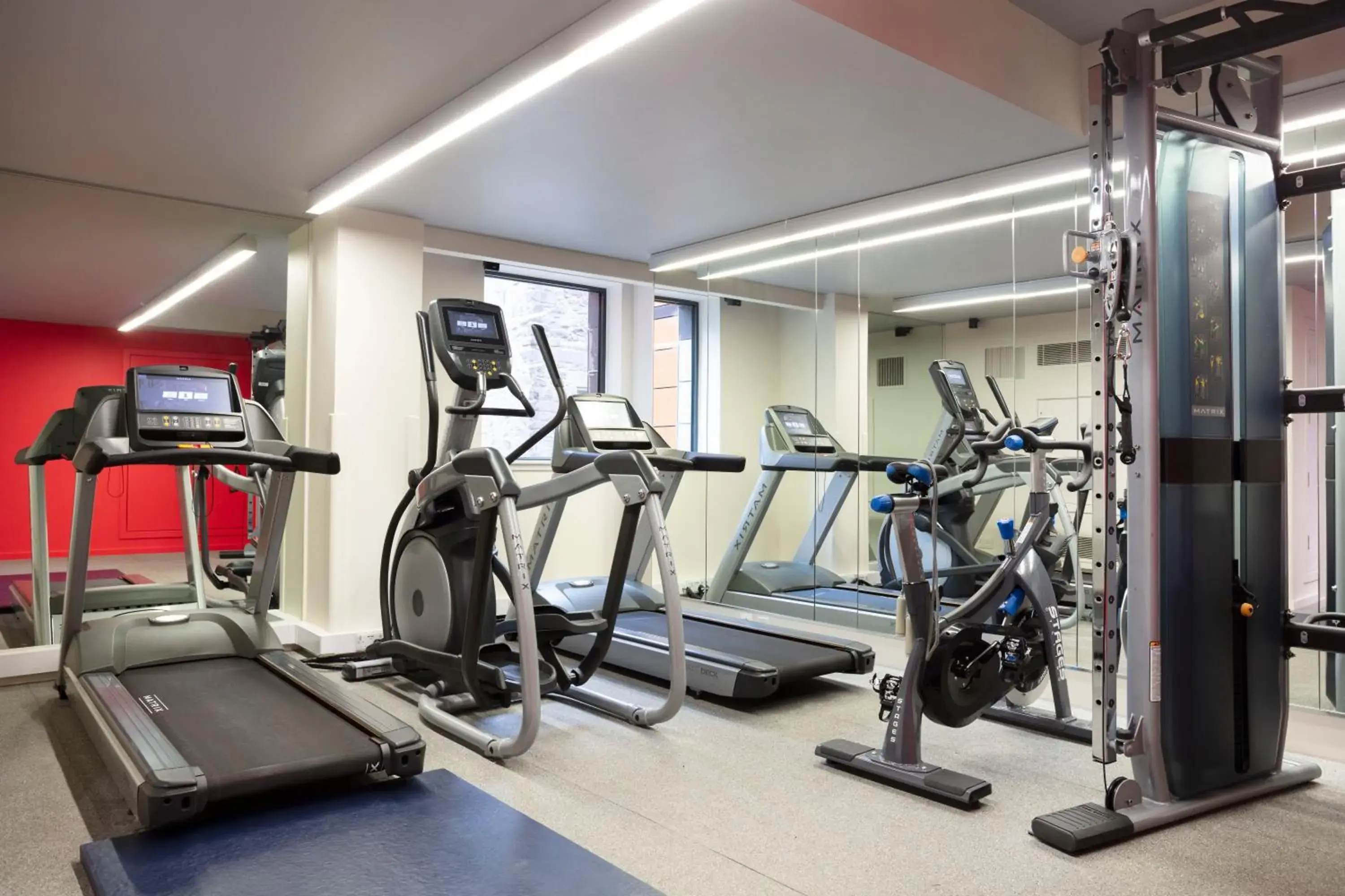 Fitness centre/facilities in Radisson Collection Hotel, Royal Mile Edinburgh Fitness centre/facilities in Radisson Collection Hotel, Royal Mile Edinburgh