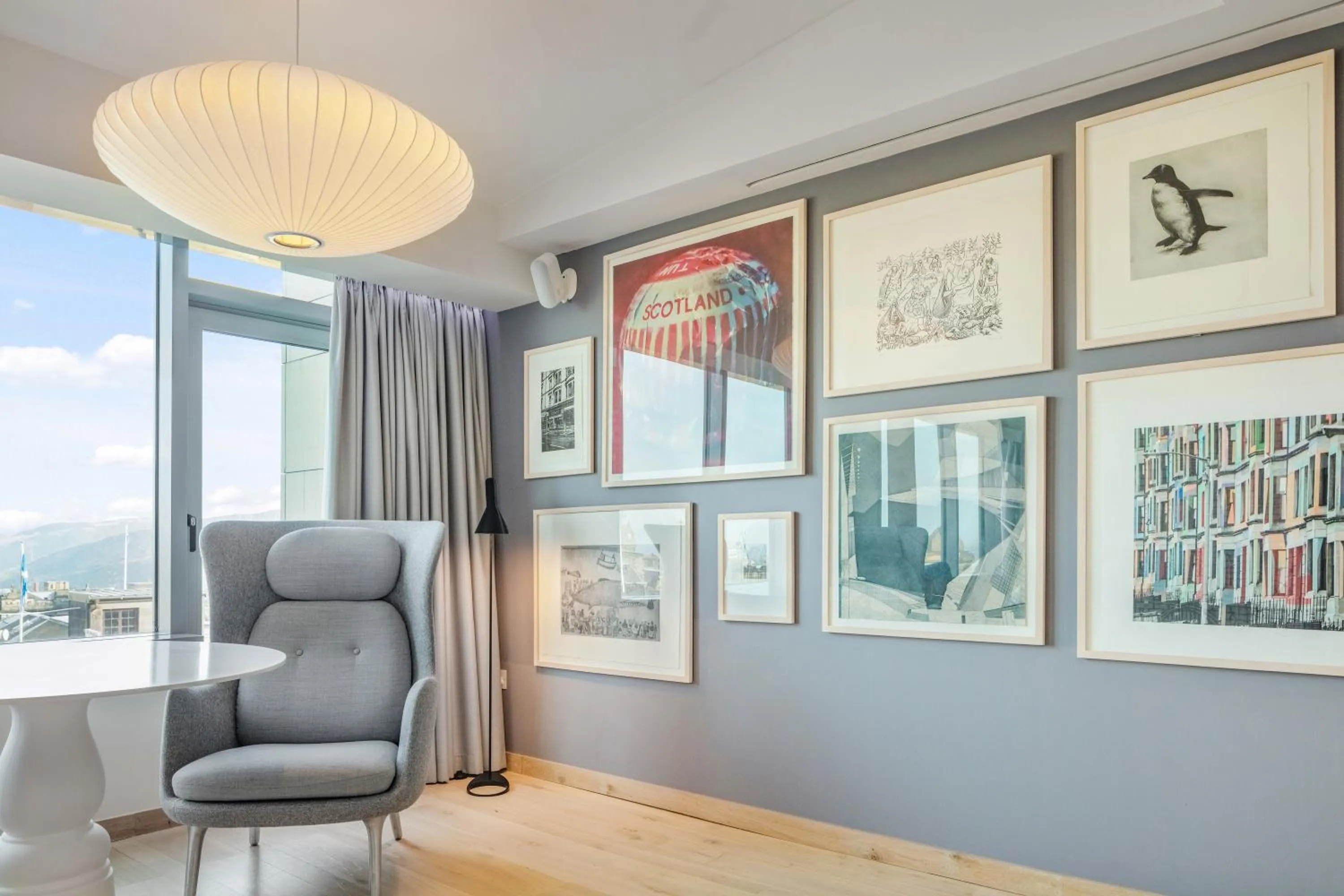 Living room in Radisson Collection Hotel, Royal Mile Edinburgh