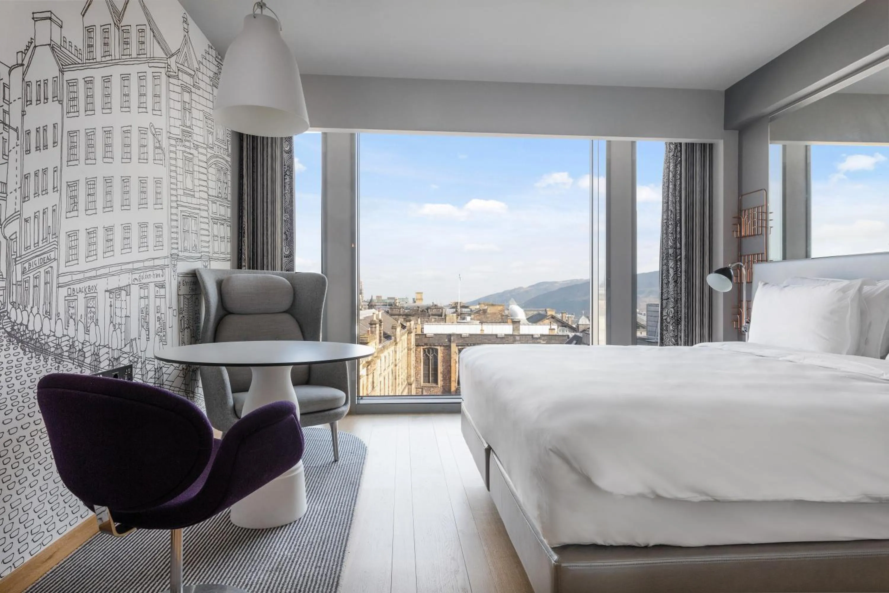 City view in Radisson Collection Hotel, Royal Mile Edinburgh