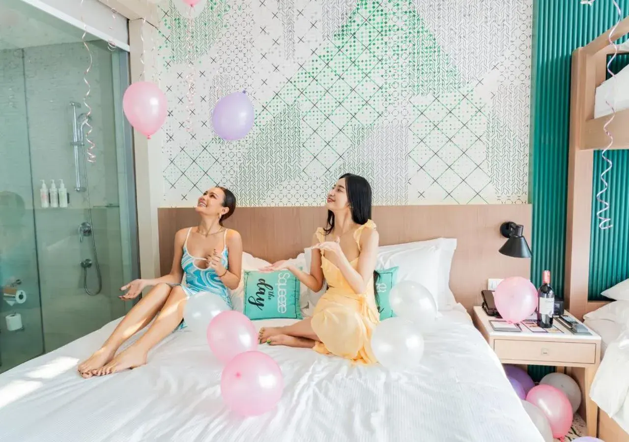 Bed in Avani Sukhumvit Bangkok - SHA Extra Plus Certified Bed in Avani Sukhumvit Bangkok - SHA Extra Plus Certified