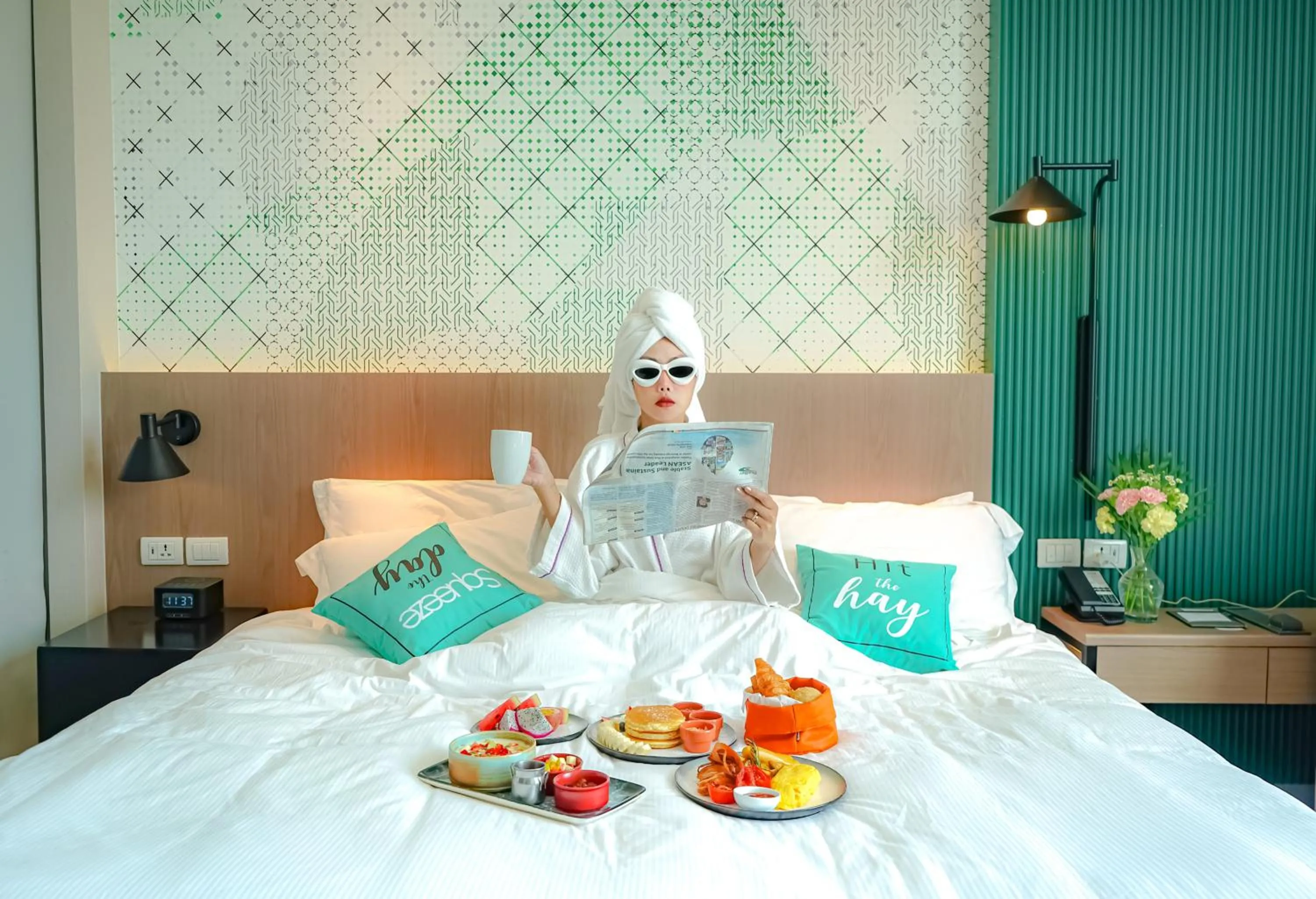 Bed in Avani Sukhumvit Bangkok - SHA Extra Plus Certified