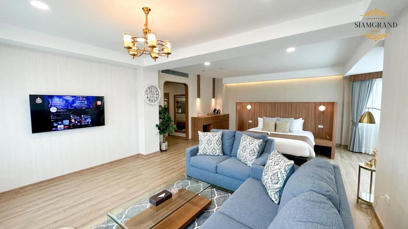 Seating area in Siamgrand Hotel