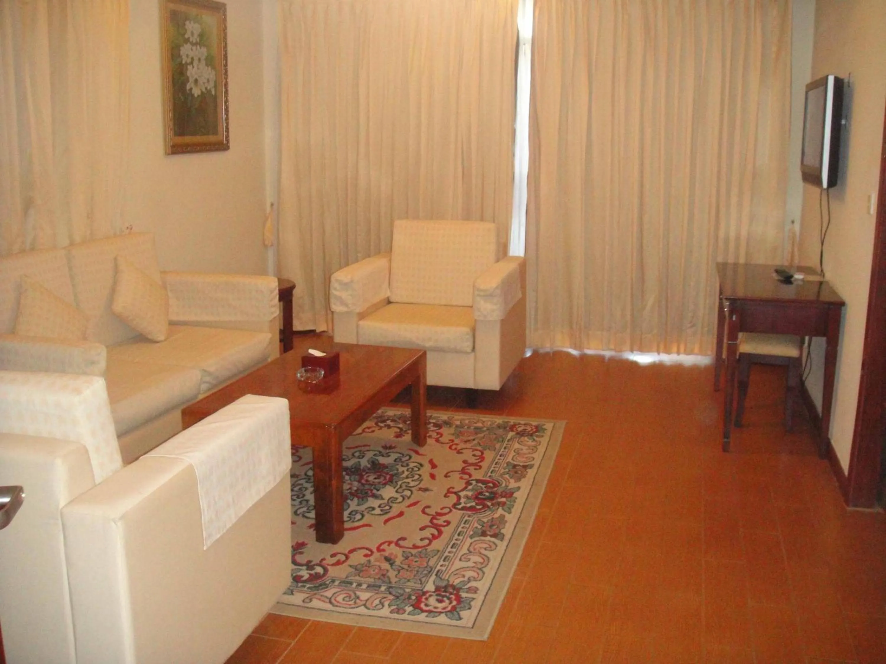 Living room in Stung Sangke Hotel