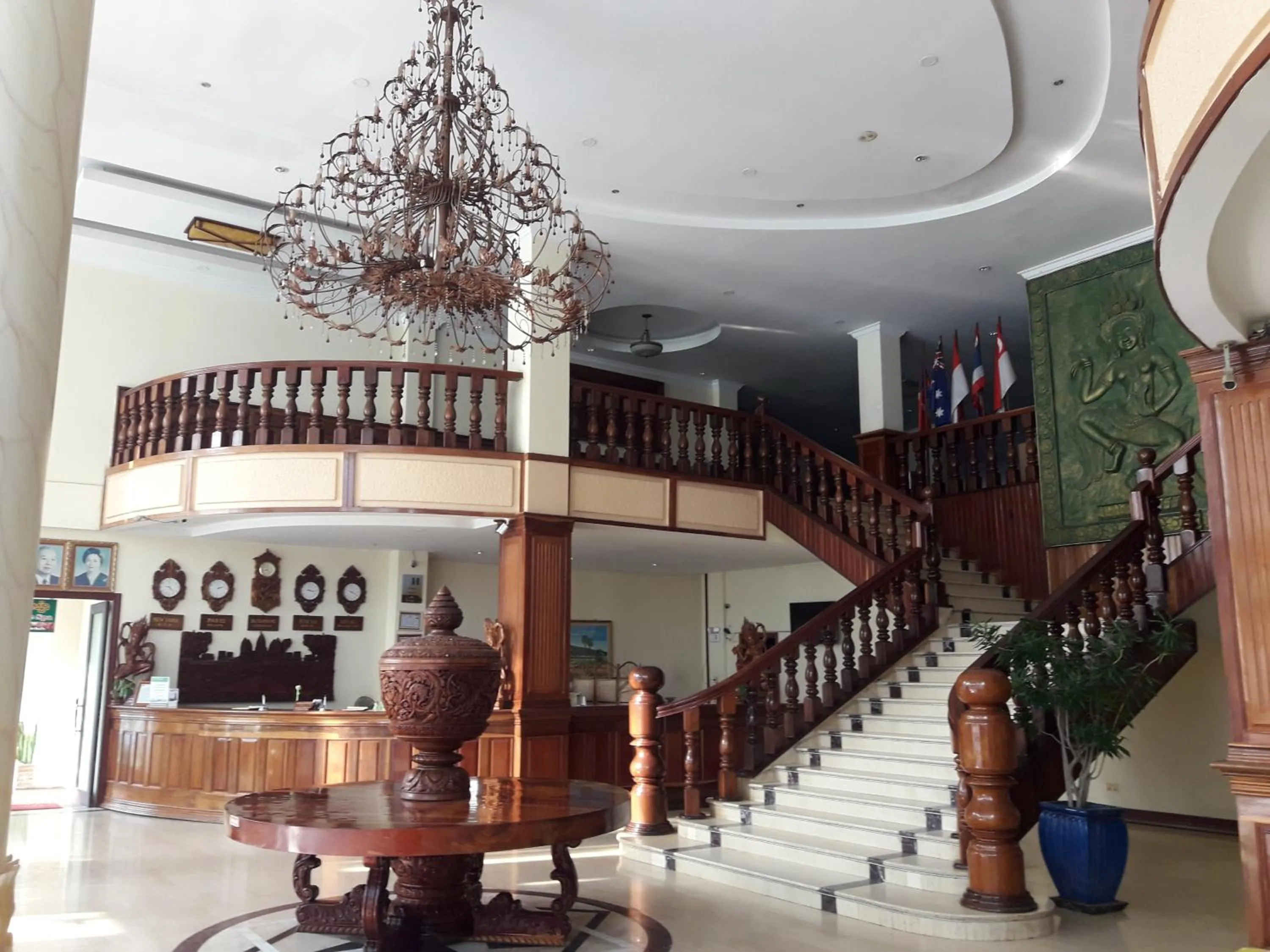 Lobby or reception in Stung Sangke Hotel