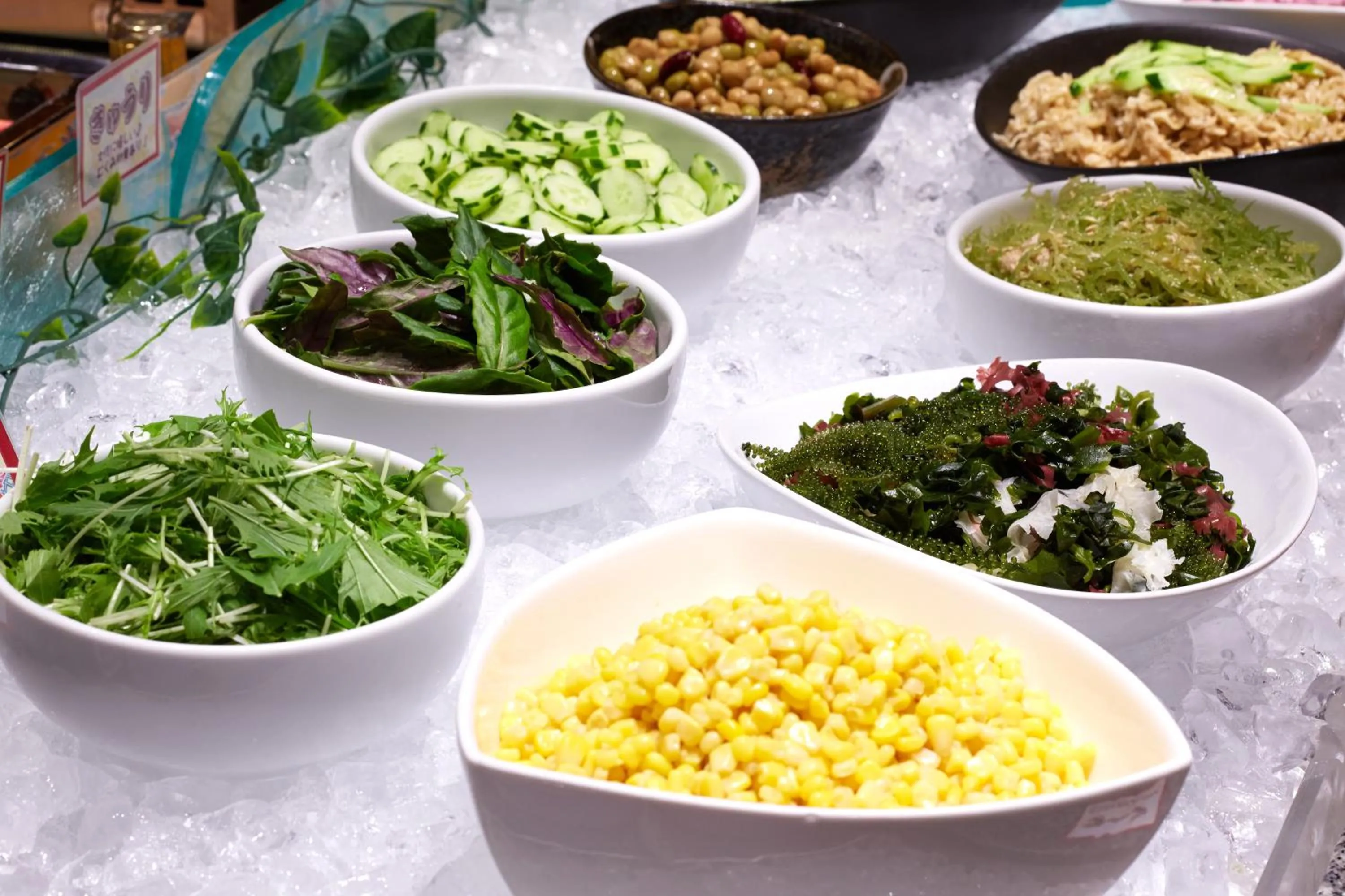 Buffet breakfast in Hotel Rocore Naha