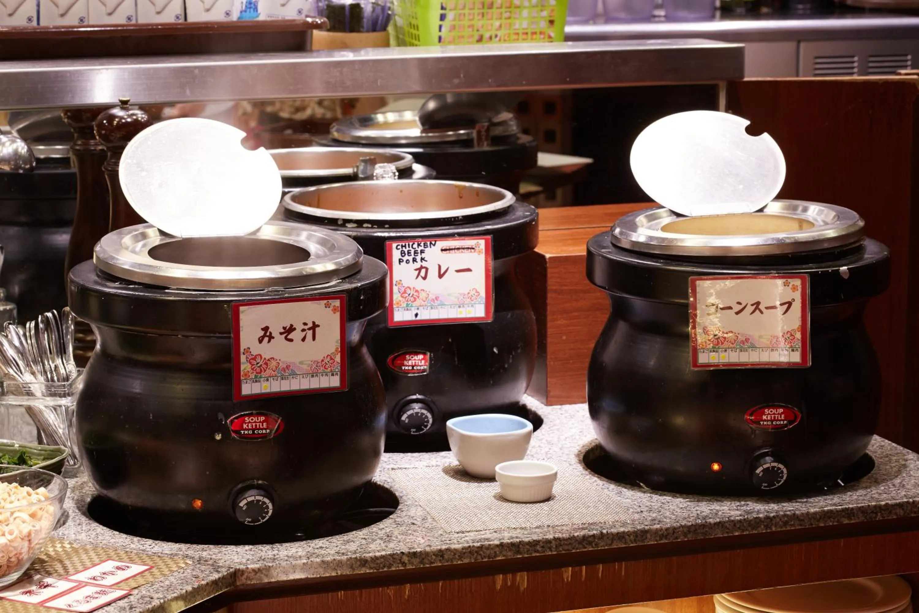 Buffet breakfast in Hotel Rocore Naha