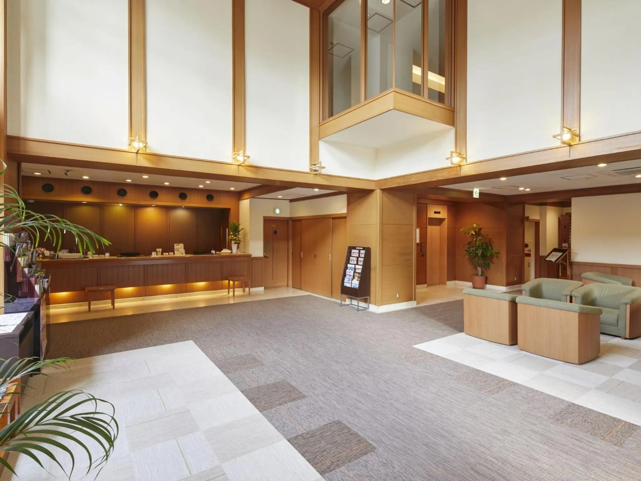 Lobby or reception in Hotel Roco Inn Okinawa