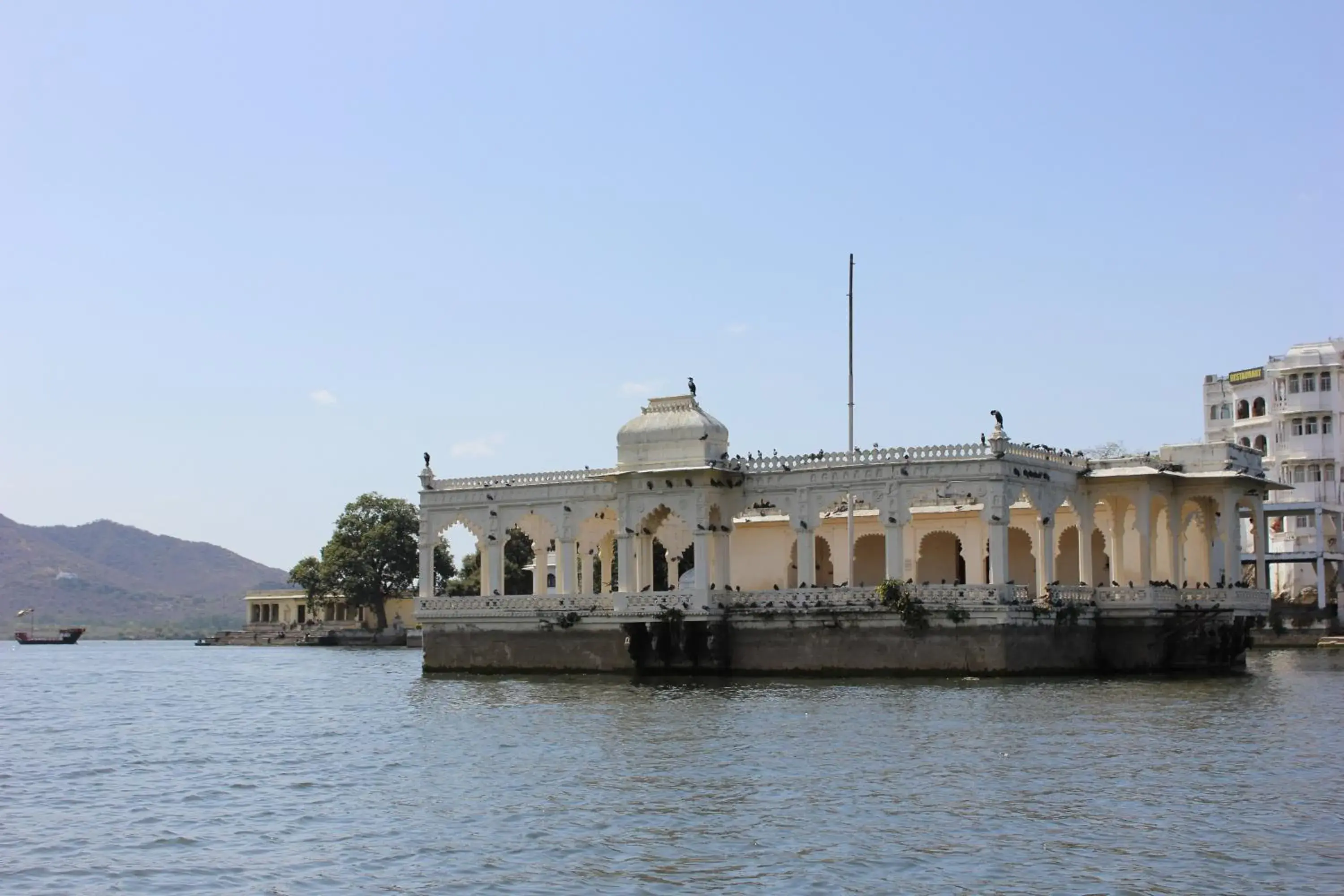 Property building in Raj Niwas Property building in Raj Niwas