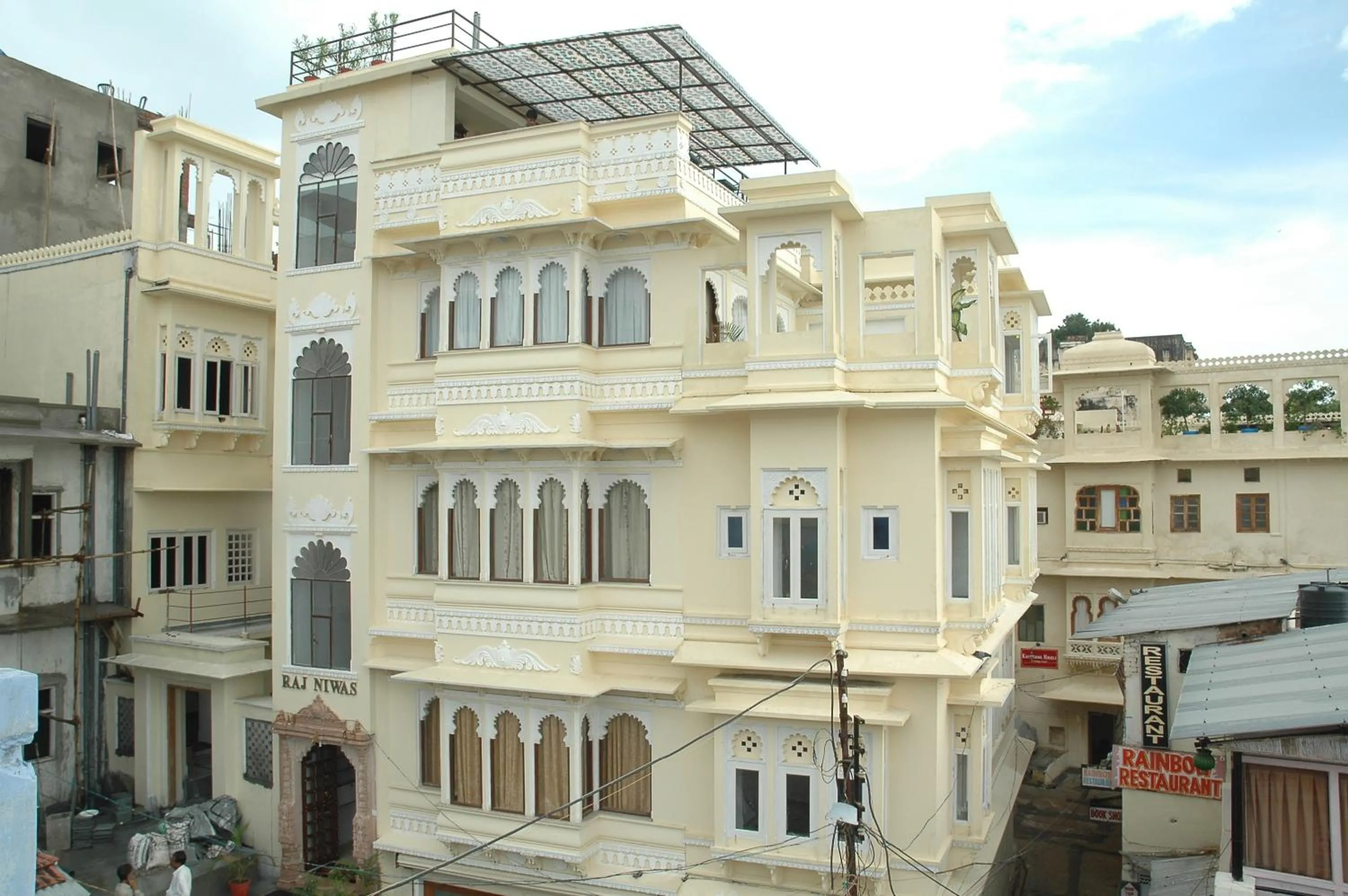 Property building in Raj Niwas
