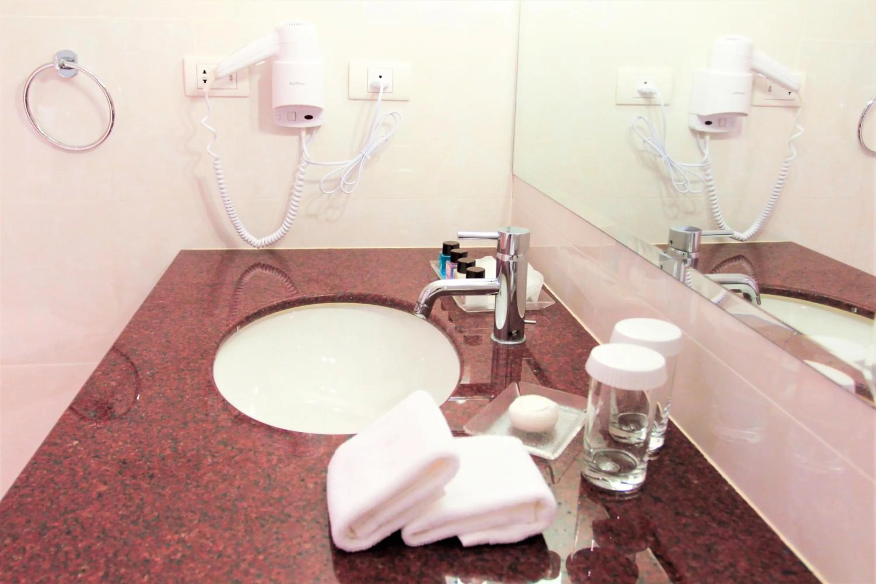 Bathroom in Petals Inn