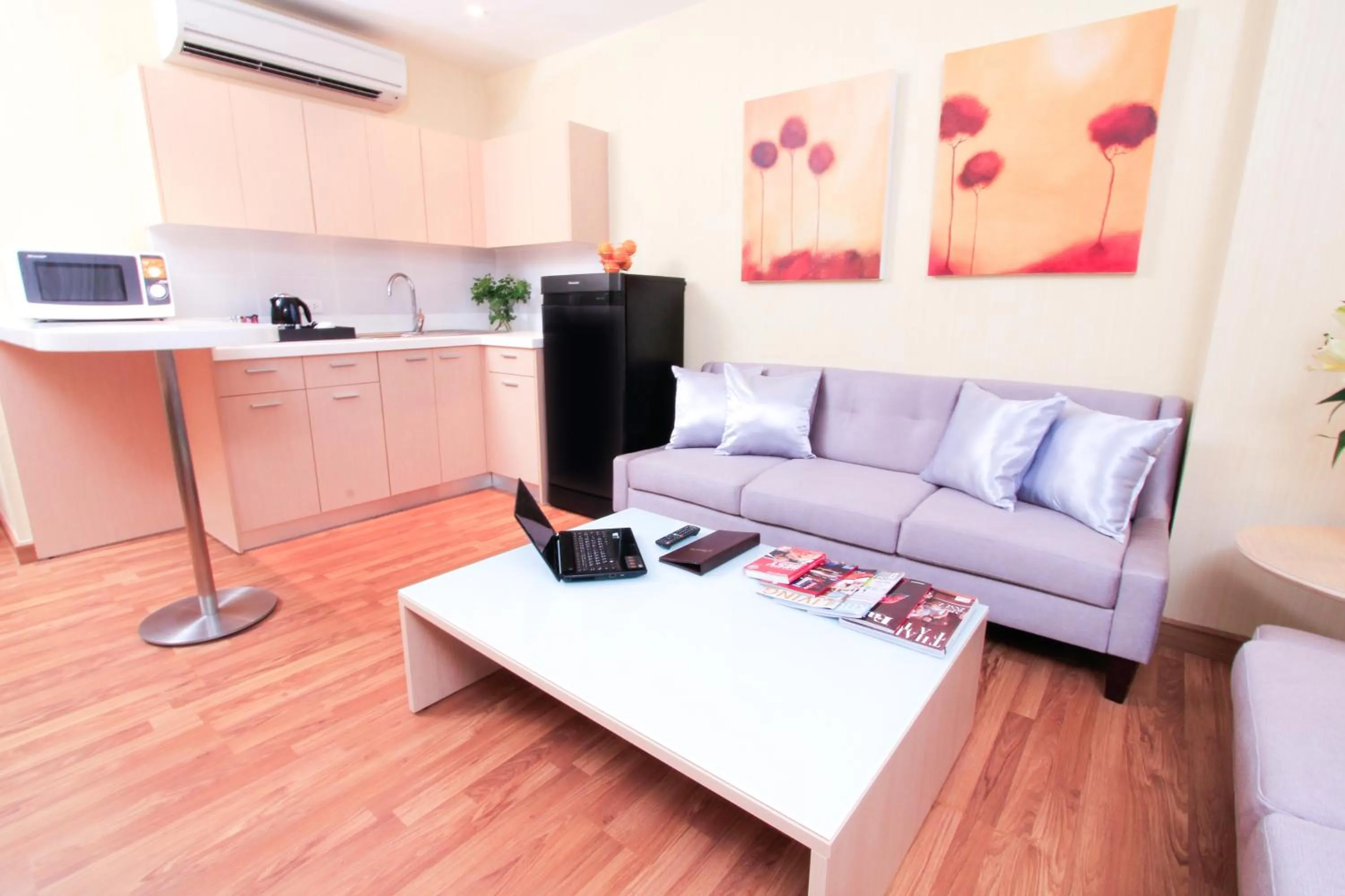 Seating Area in Petals Inn