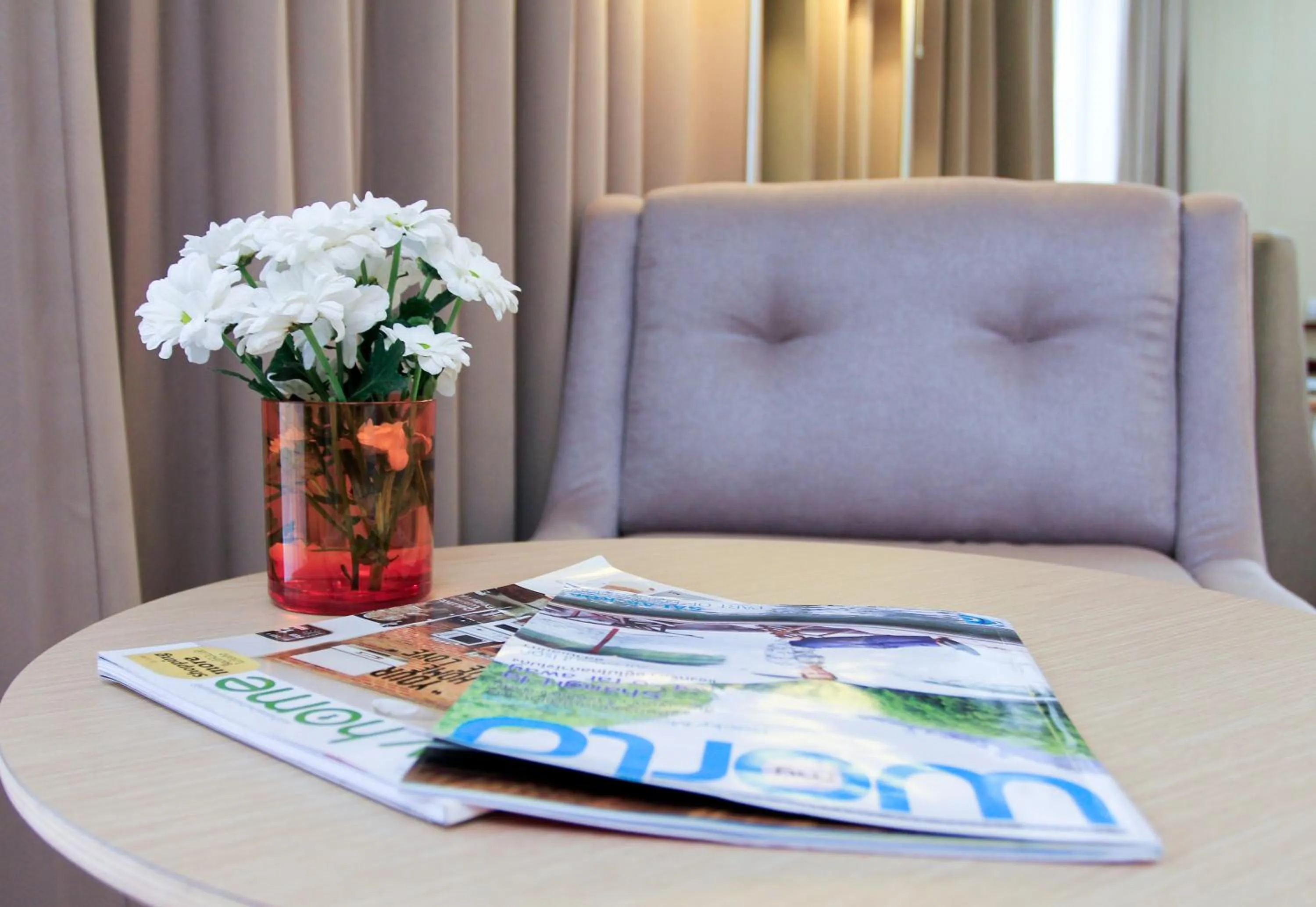 Seating Area in Petals Inn