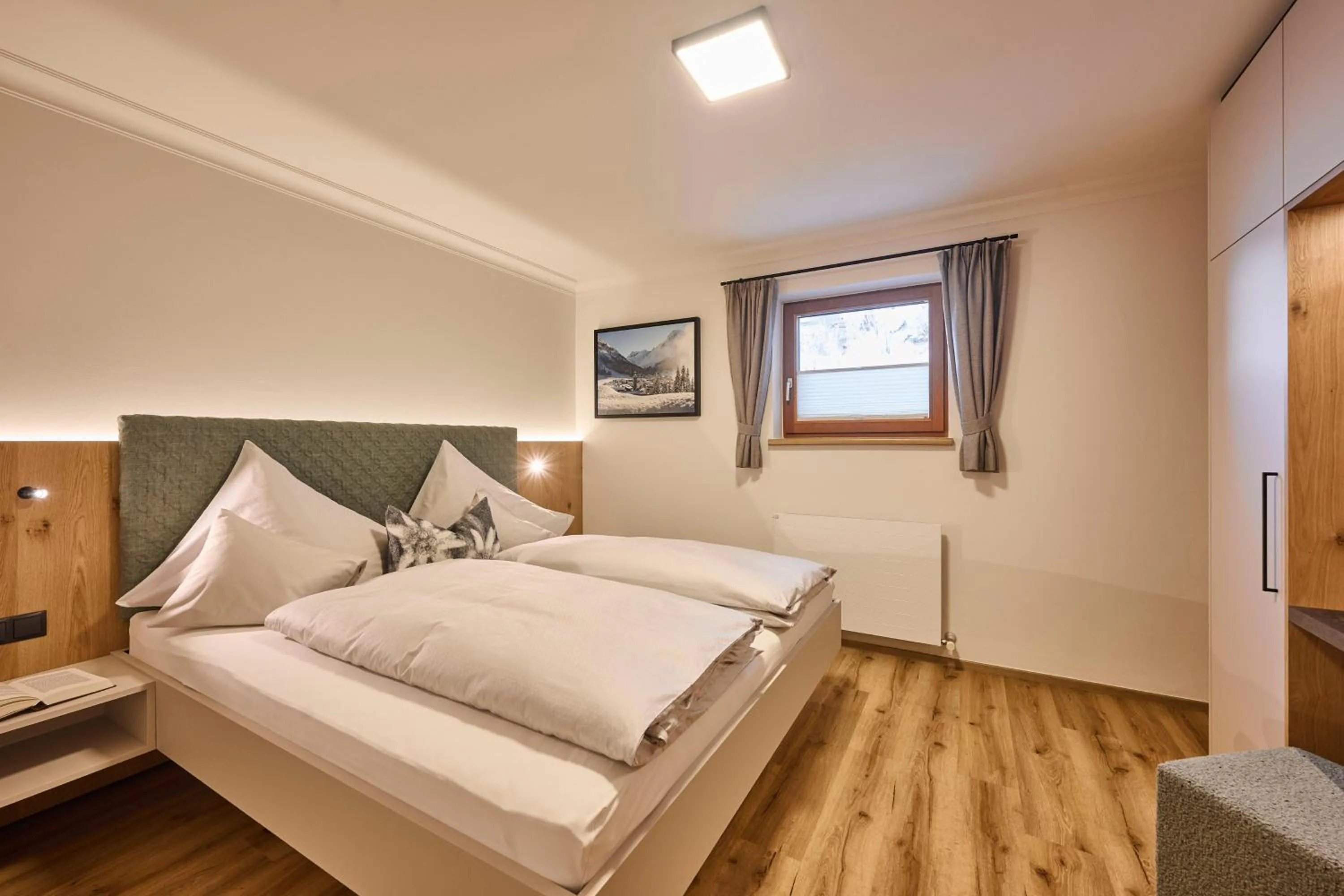 Bedroom, Bed in Appartements Täli