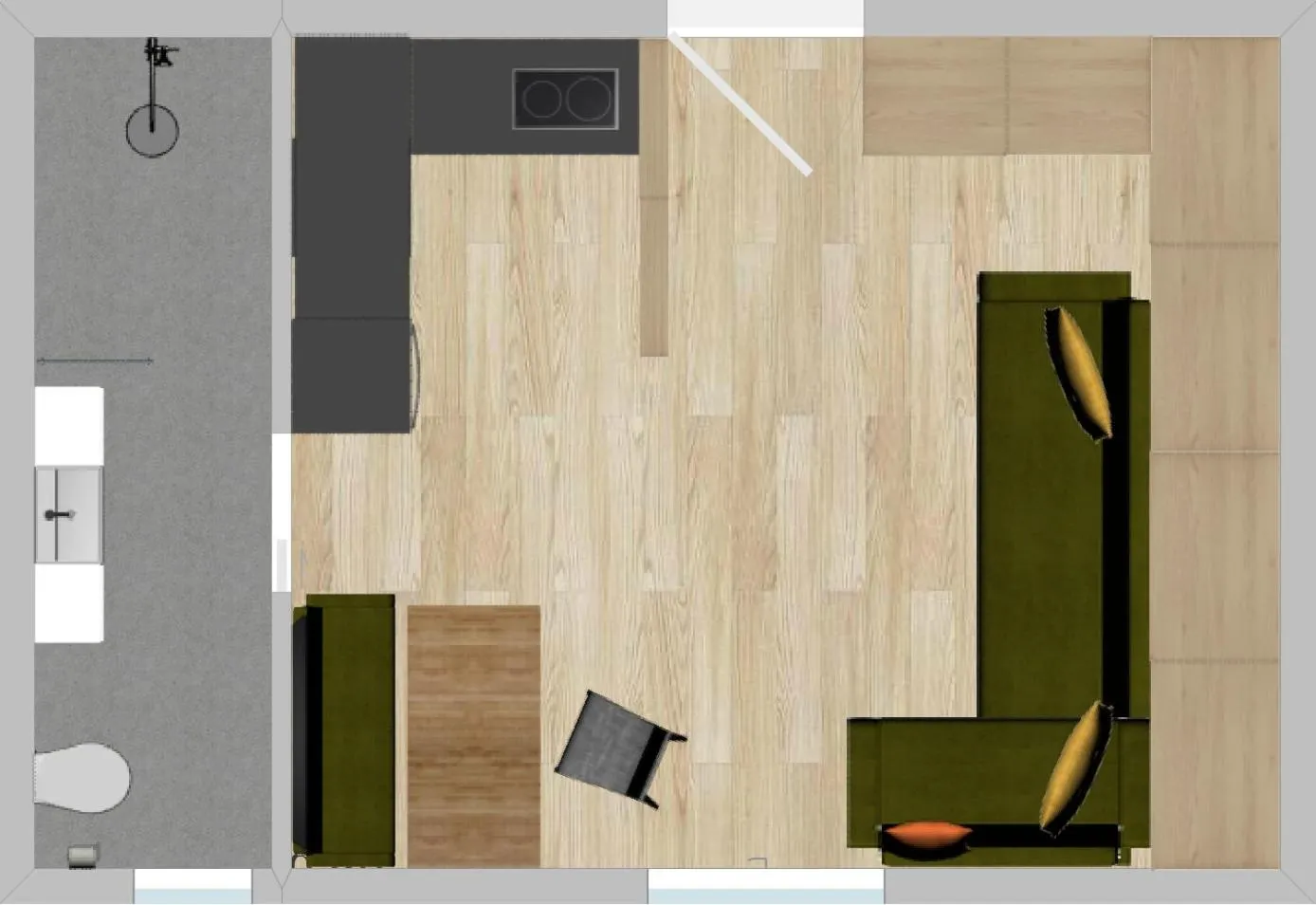 Floor plan in Appartements Täli