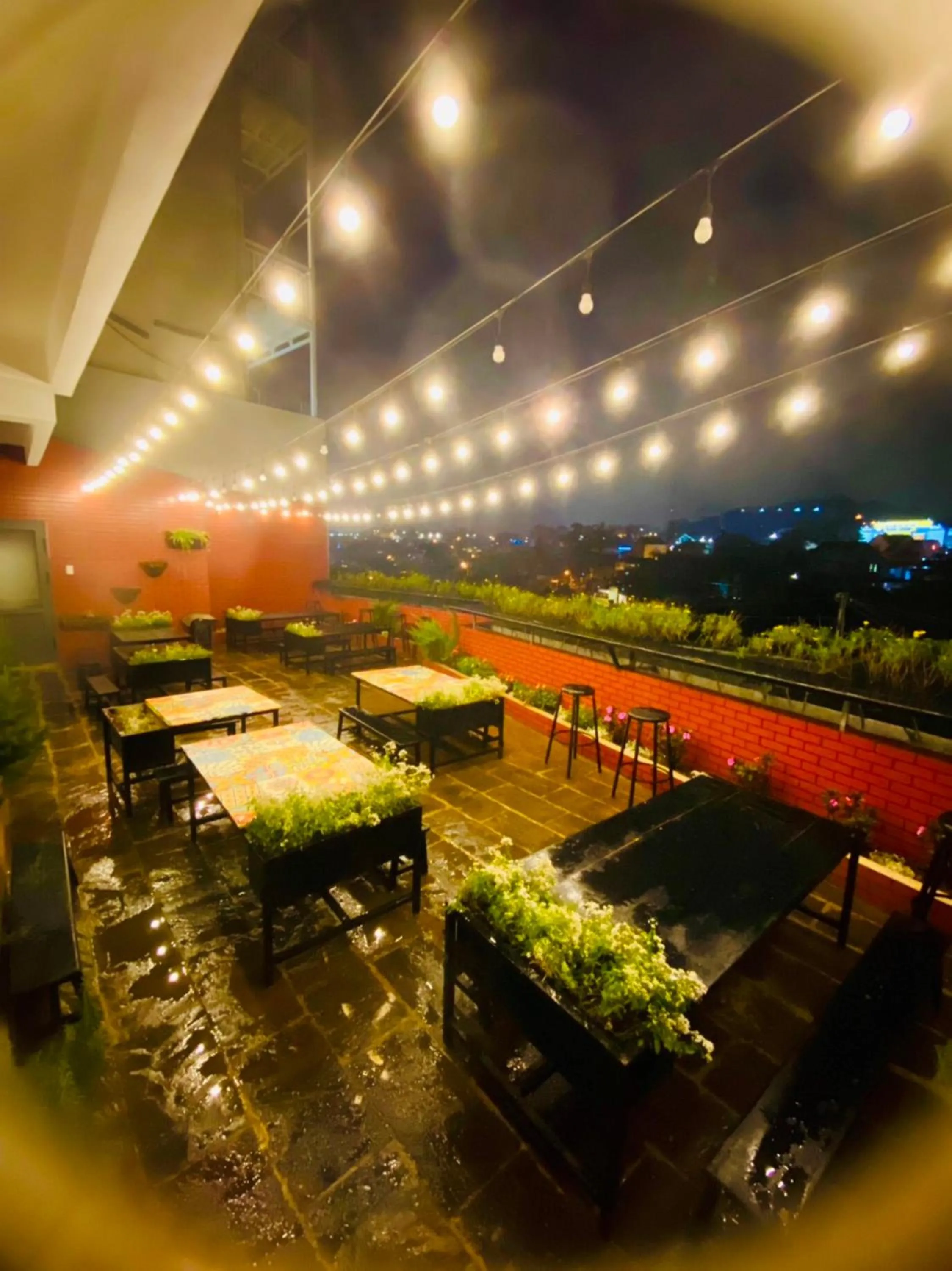 Seating area in An Nhien Hotel
