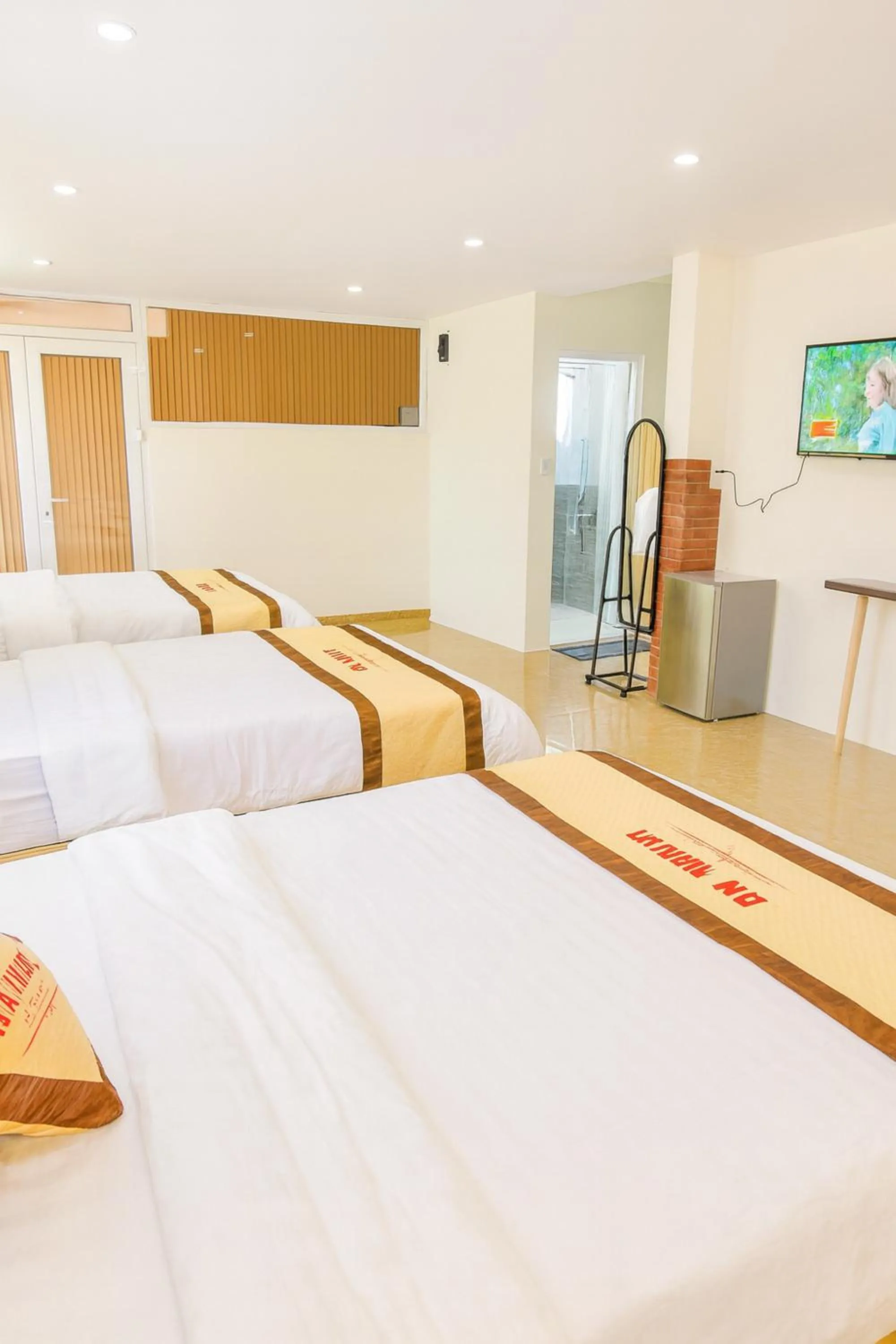 Bed in An Nhien Hotel