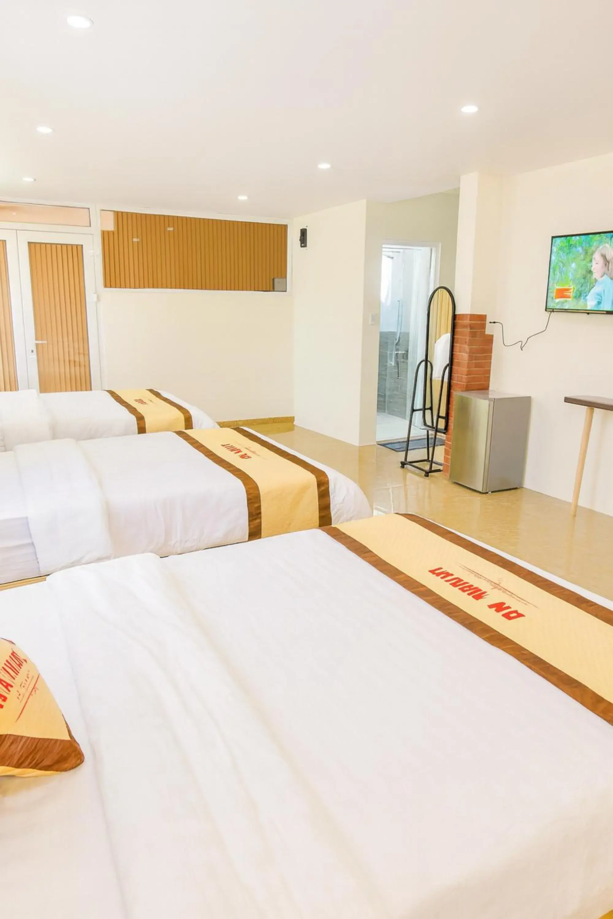 Bed in An Nhien Hotel Bed in An Nhien Hotel