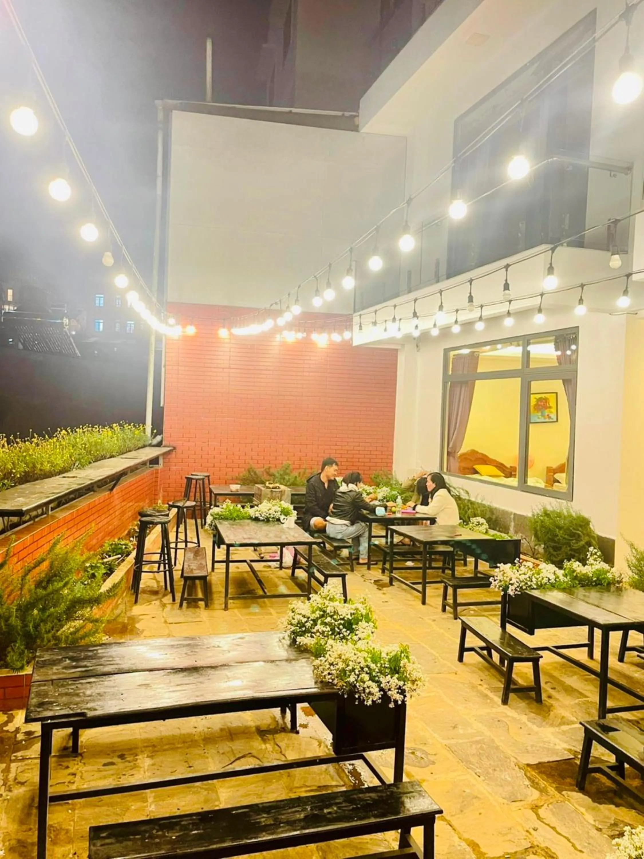 Seating area in An Nhien Hotel