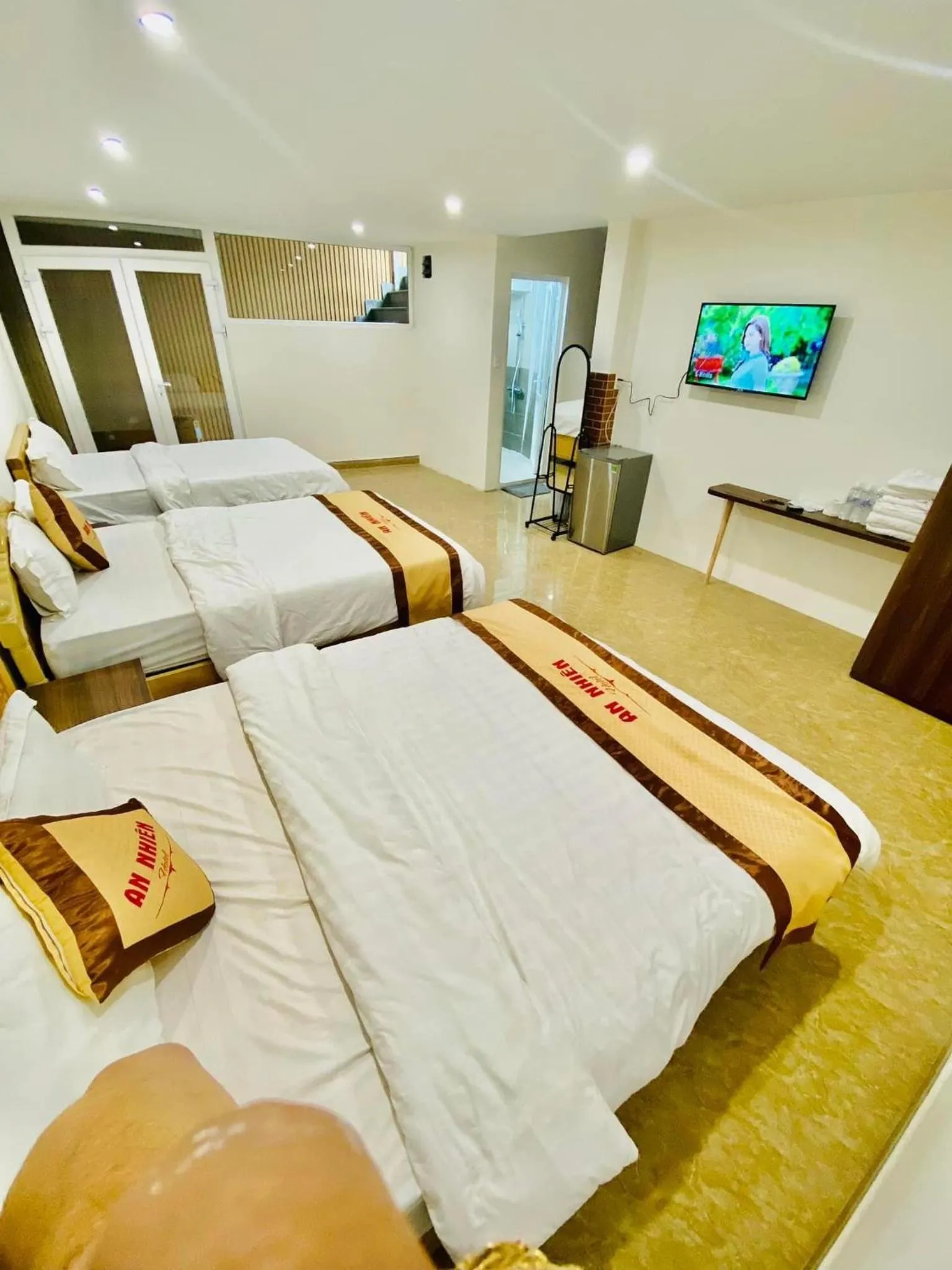 Bed in An Nhien Hotel