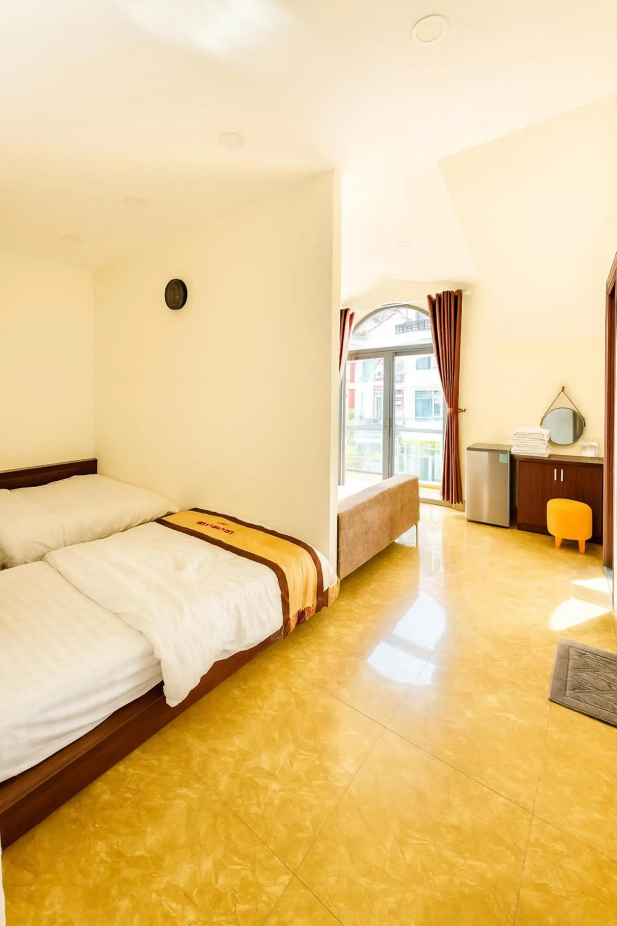 Bed in An Nhien Hotel Bed in An Nhien Hotel