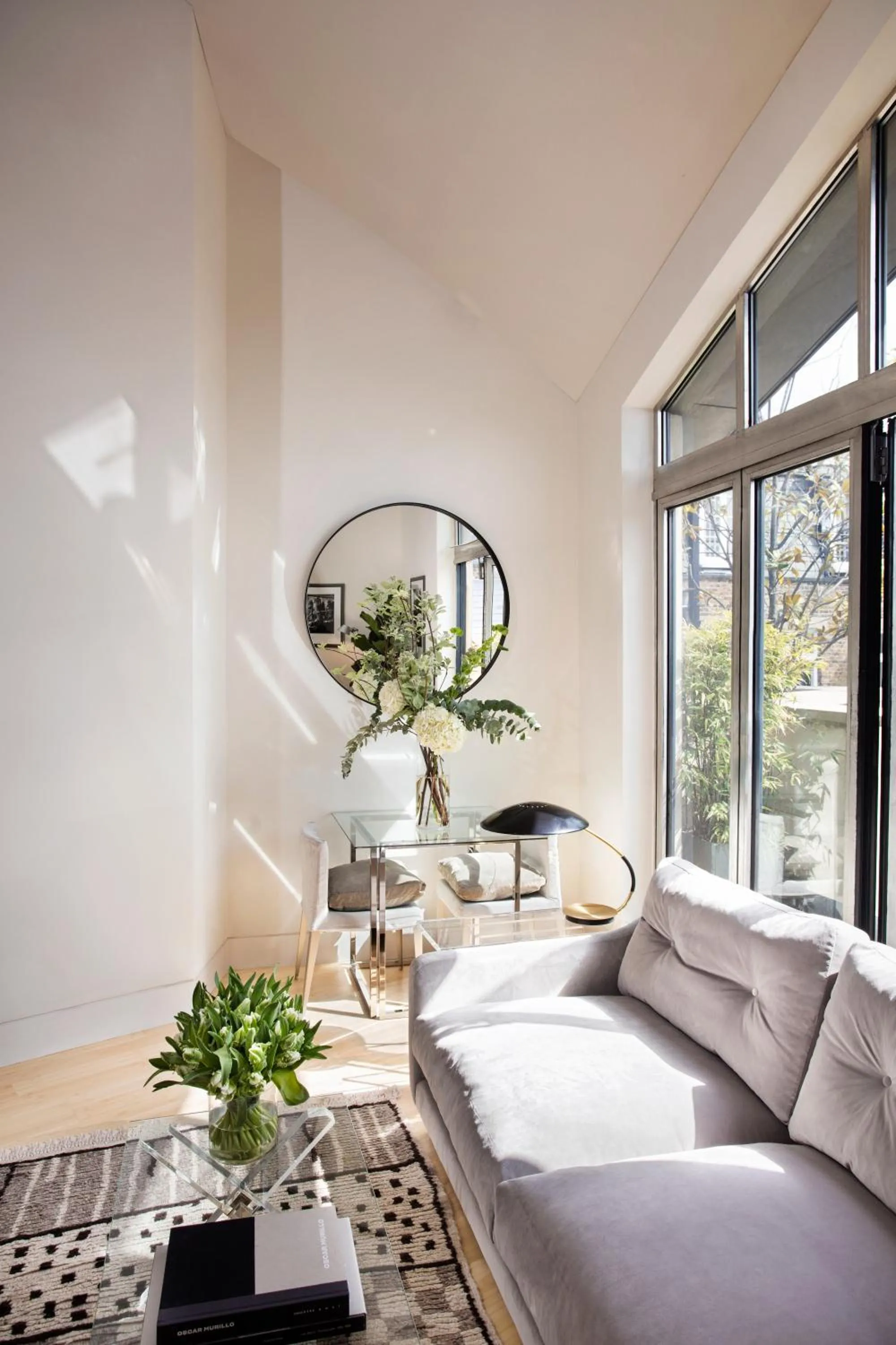 Living room in No.5 Maddox Street